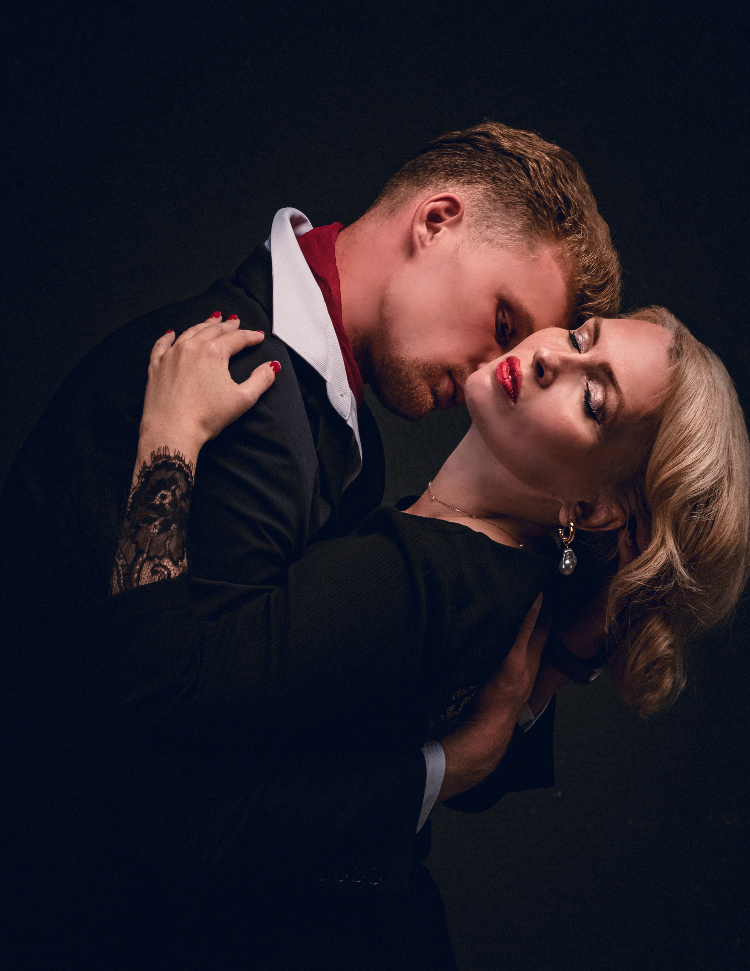 Тайная встреча. Фотосессия в Спб в студии, фотограф Панютина Марина