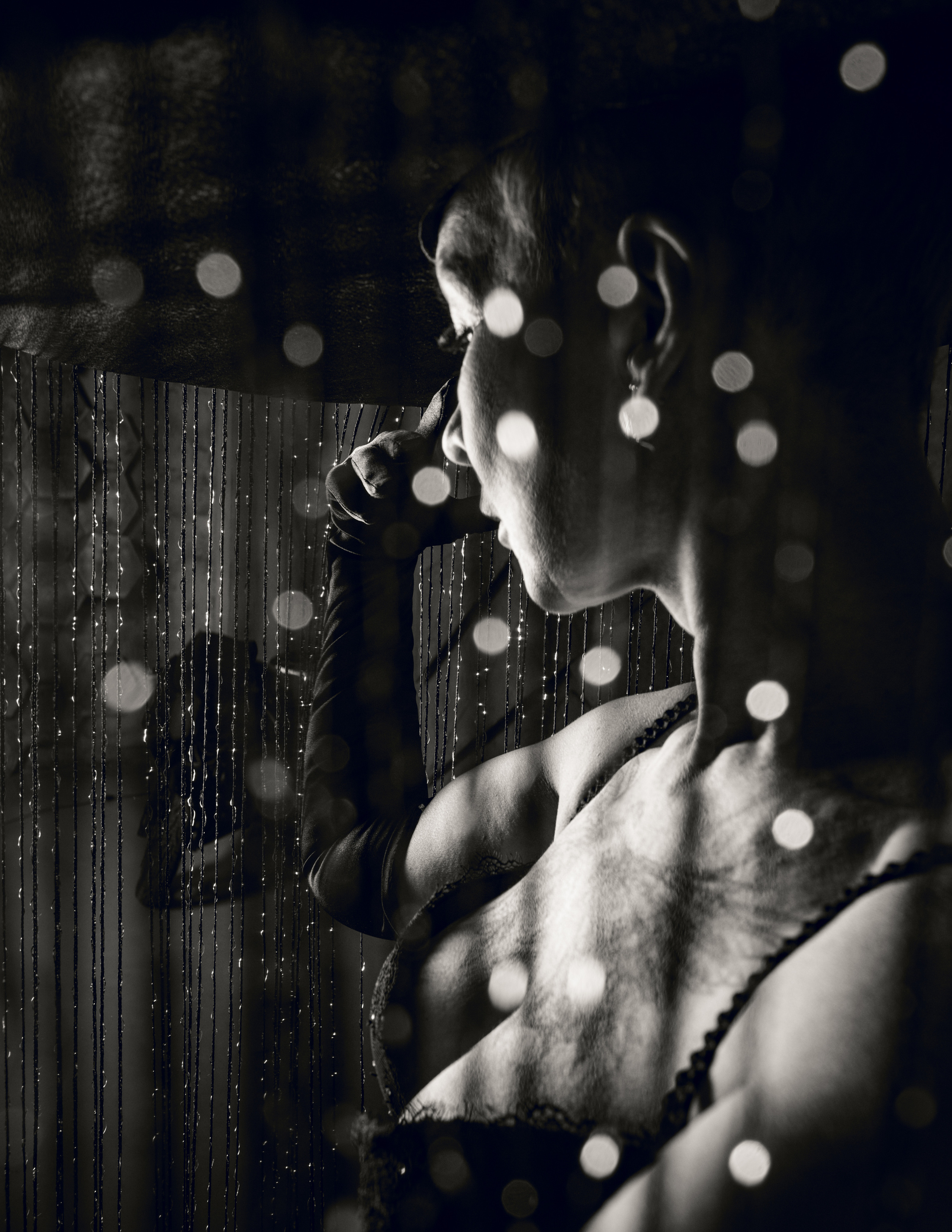 Татьяна в шляпе. Фотосессия в Спб в студии, фотограф Панютина Марина