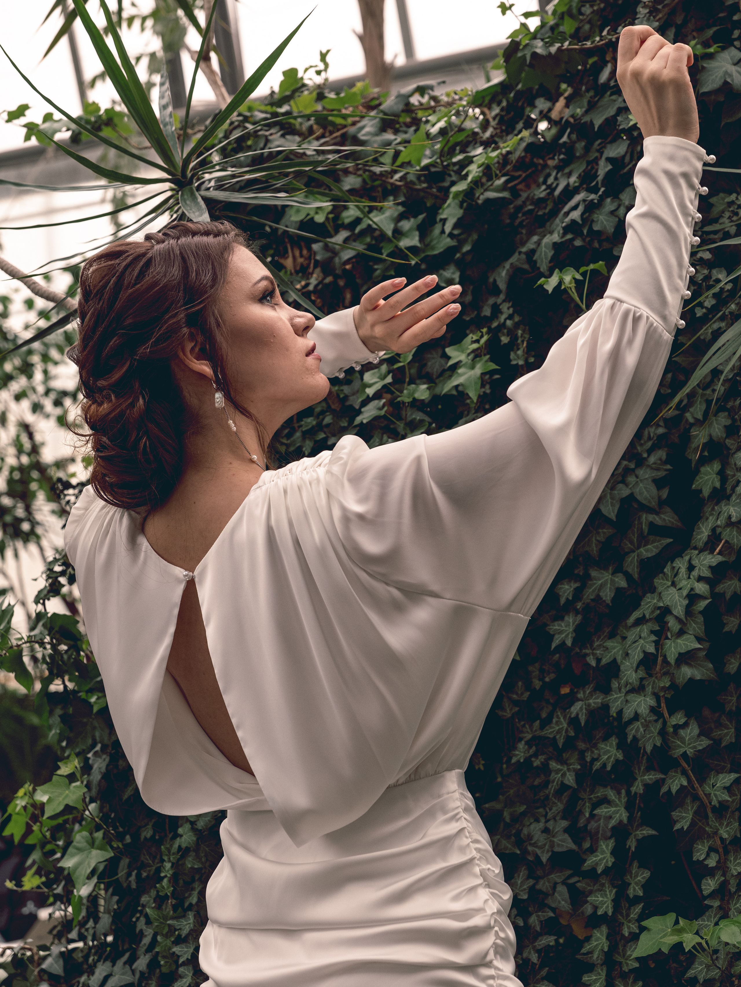 Дарья. Свадебный фотодень. Фотосессия в Спб в студии, фотограф Панютина Марина