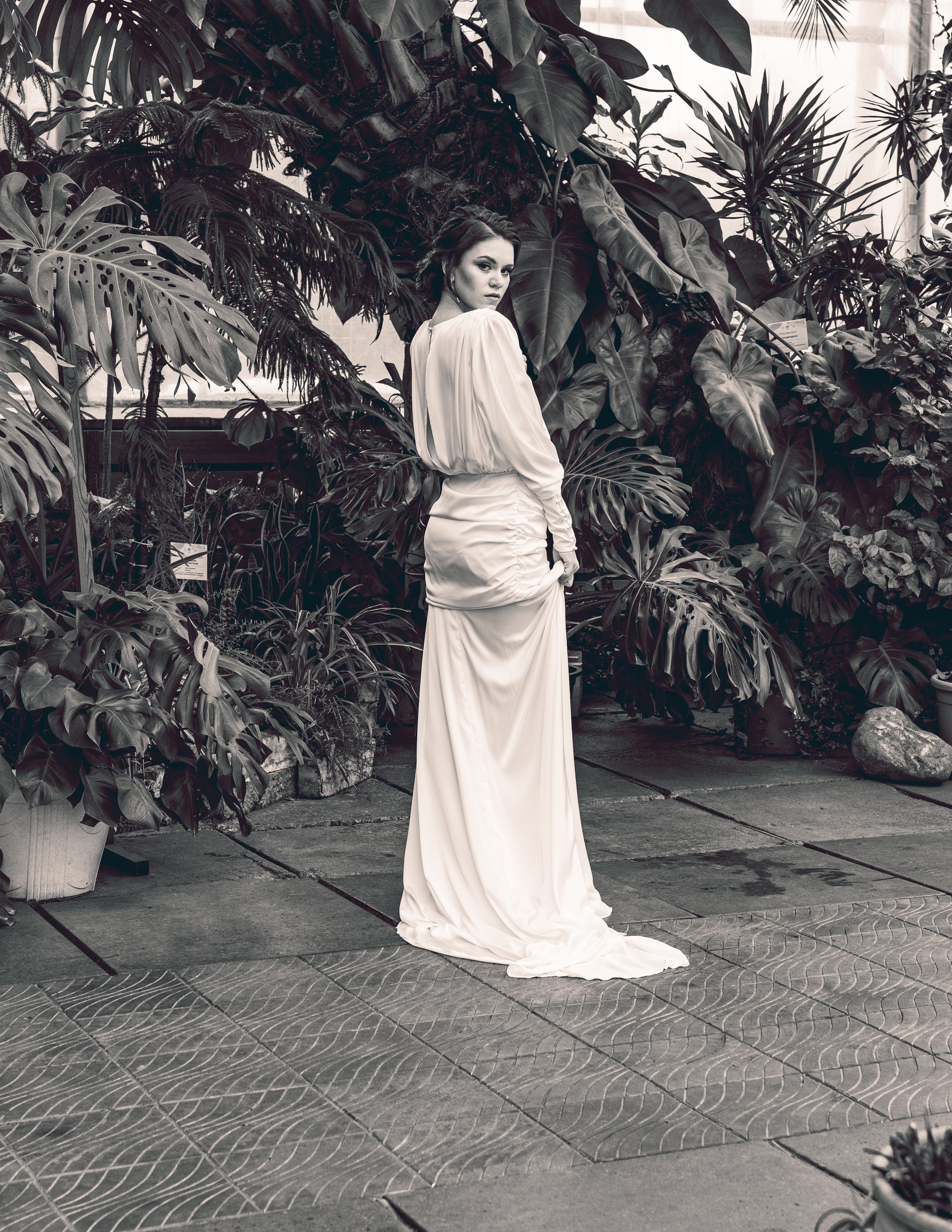 Дарья. Свадебный фотодень. Фотосессия в Спб в студии, фотограф Панютина Марина