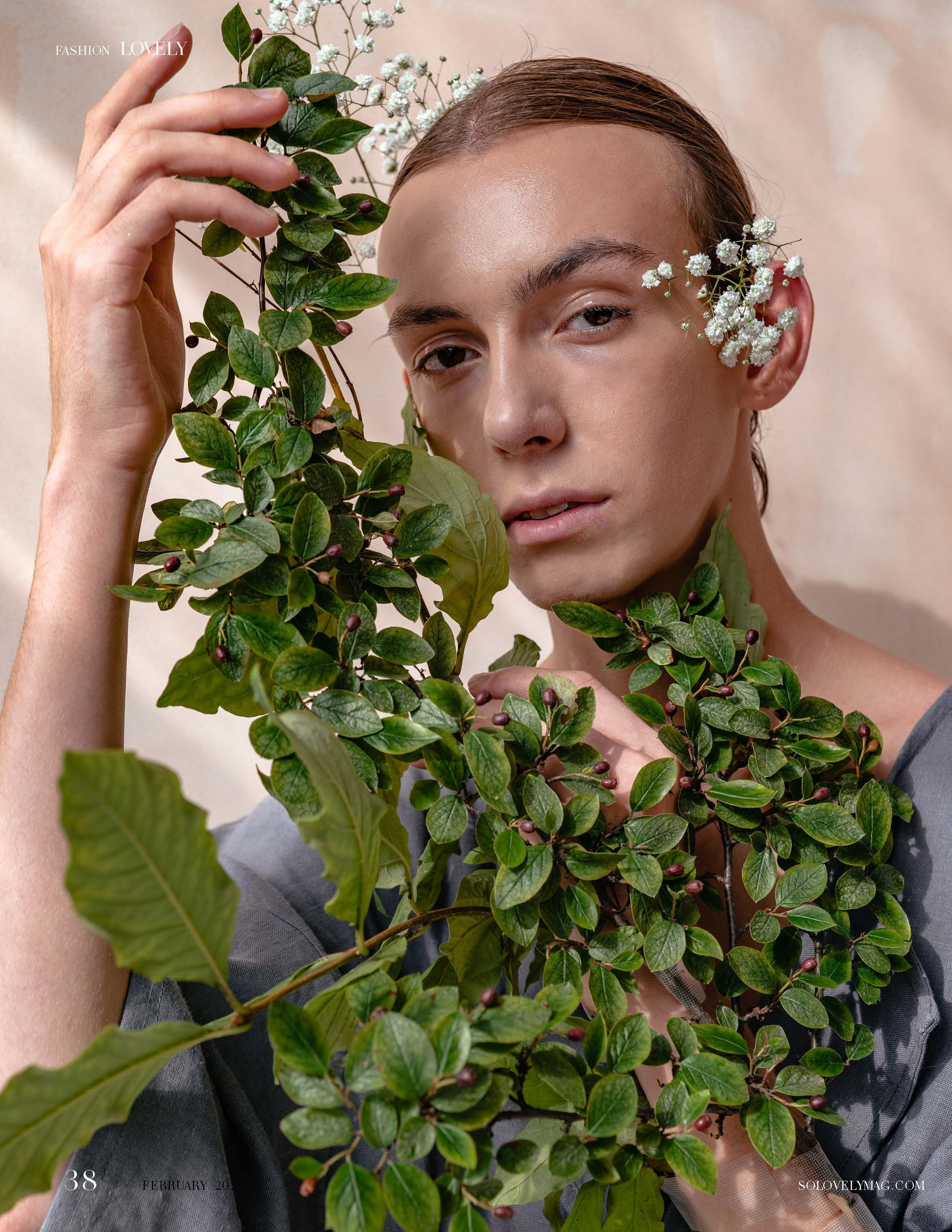 LOVELY MAGAZINE Madrid, España, февраль 2023. Фотосессия в Спб в студии, фотограф Панютина Марина