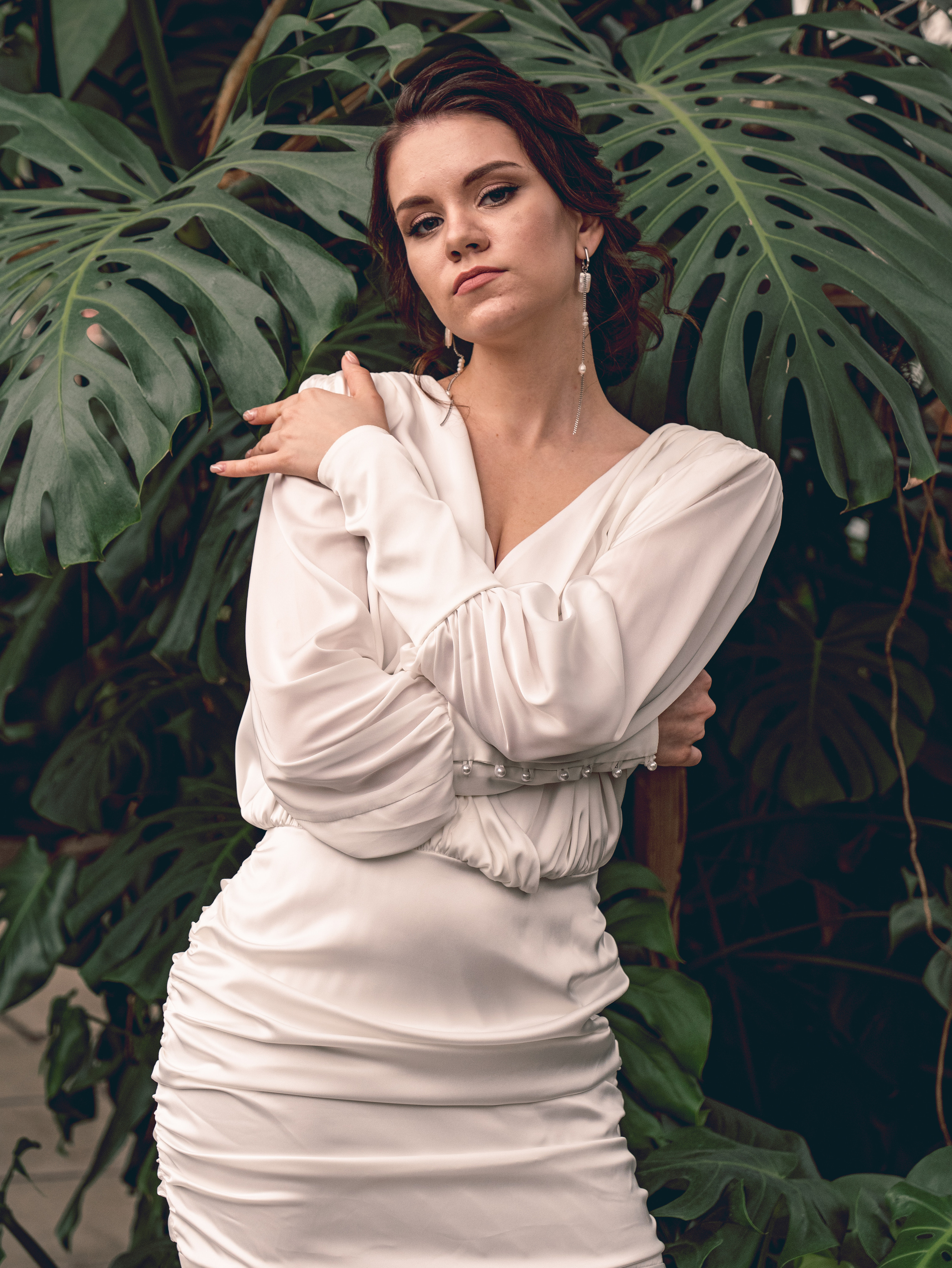 Дарья. Свадебный фотодень. Фотосессия в Спб в студии, фотограф Панютина Марина