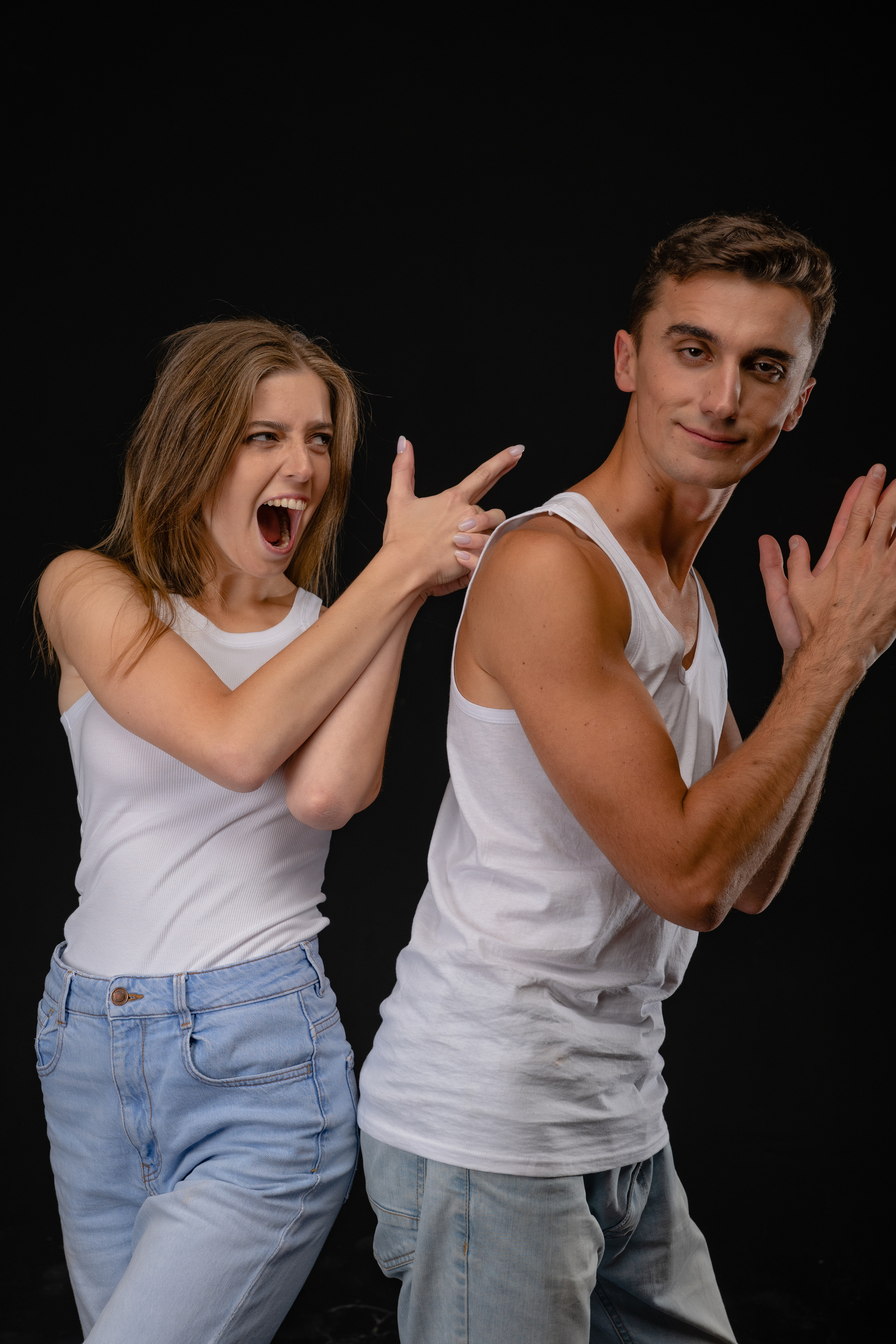 Павел и Лиля. Фотосессия в Спб в студии, фотограф Панютина Марина