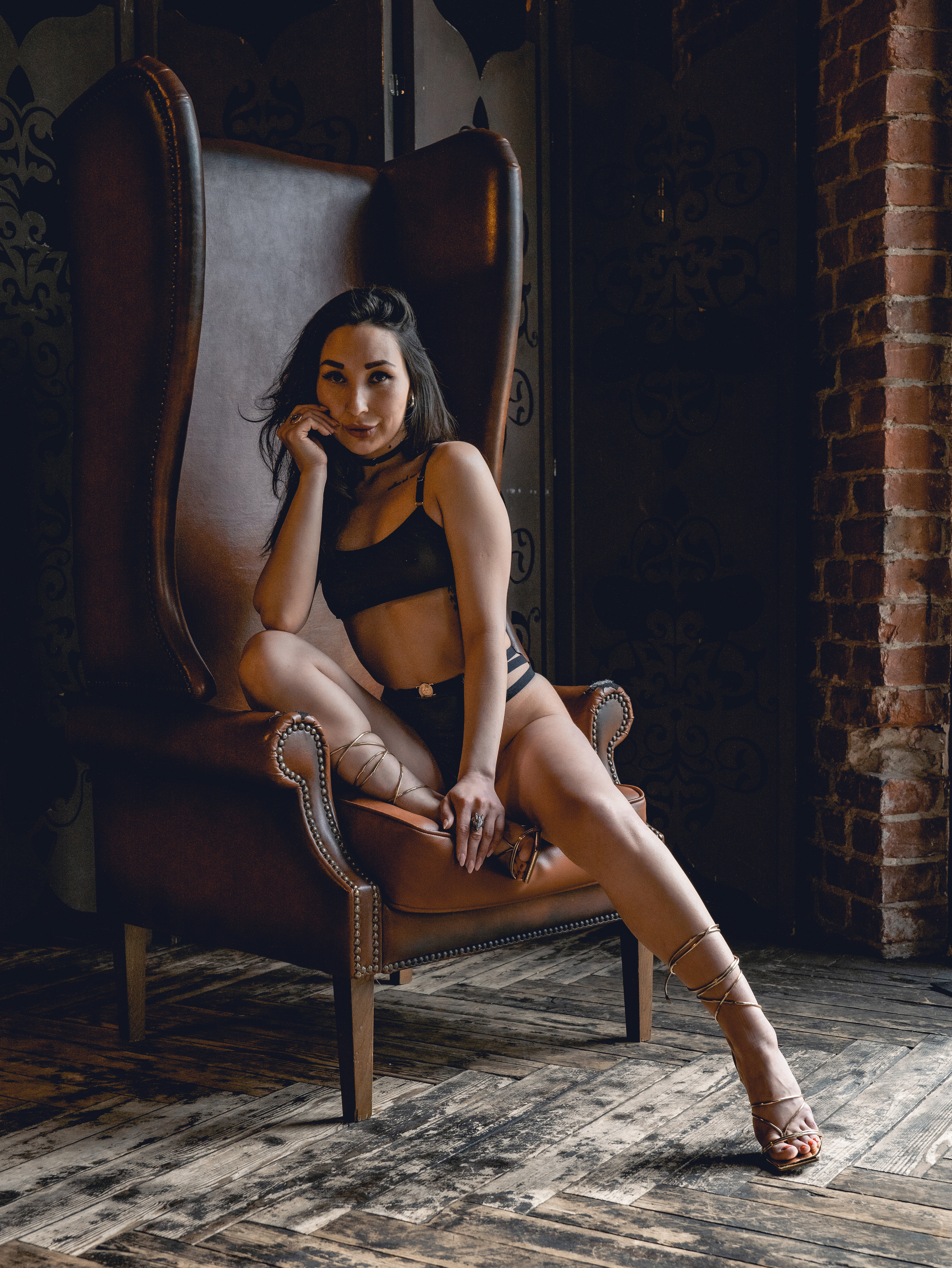 Будуарная фотосессия в белье. Фотосессия в Спб в студии, фотограф Панютина Марина