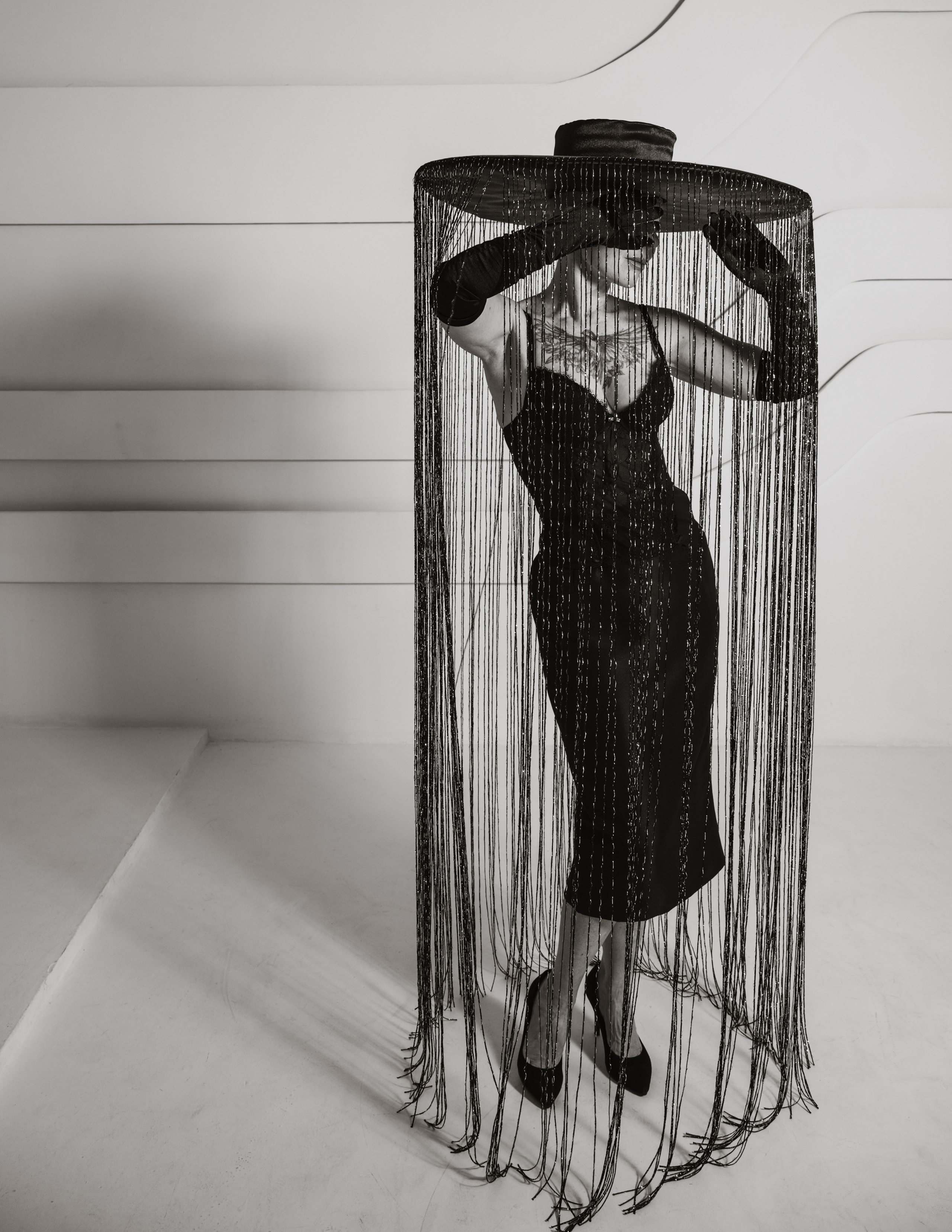 Татьяна в шляпе. Фотосессия в Спб в студии, фотограф Панютина Марина