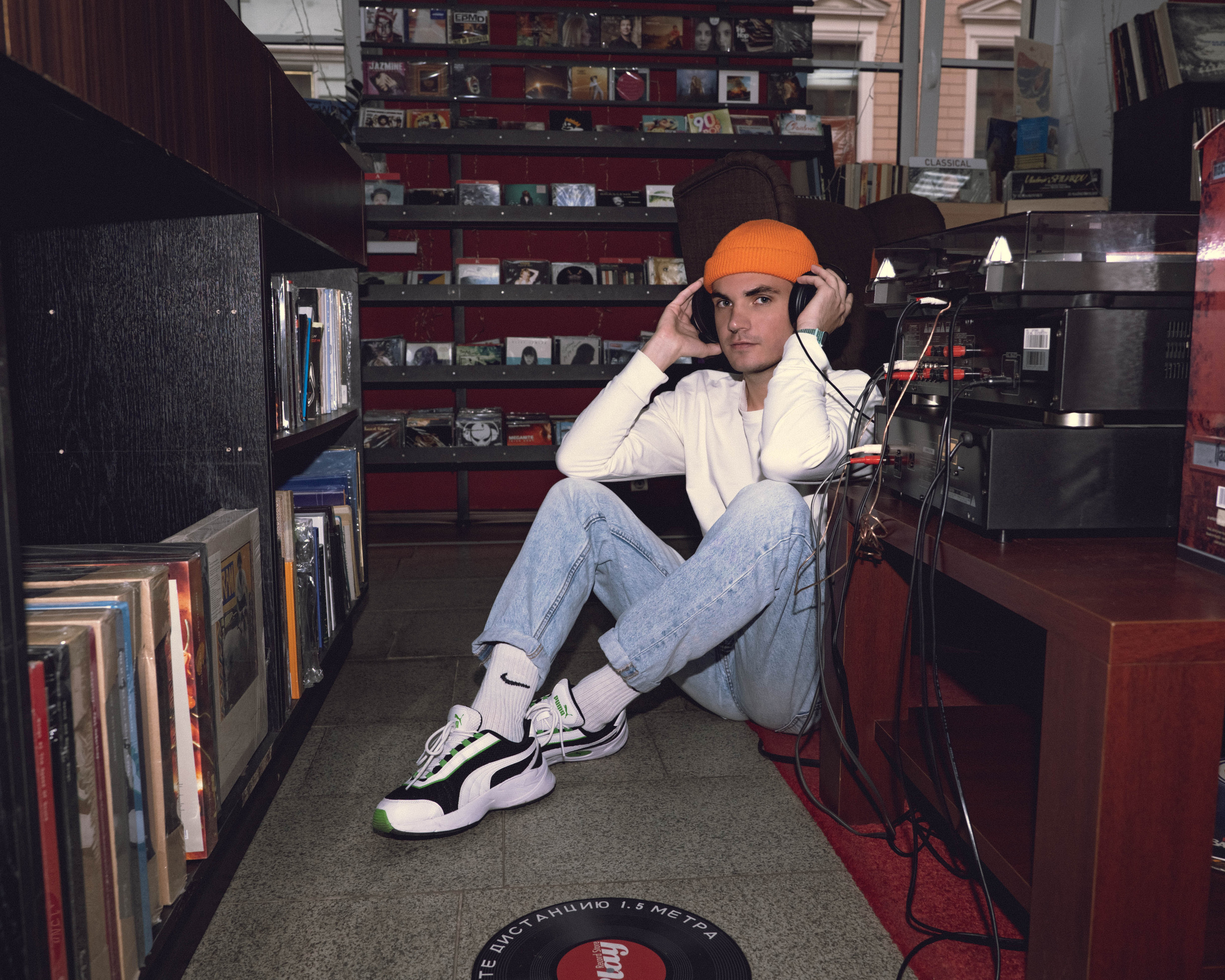 Вадим Винил. Фотосессия в Спб в студии, фотограф Панютина Марина