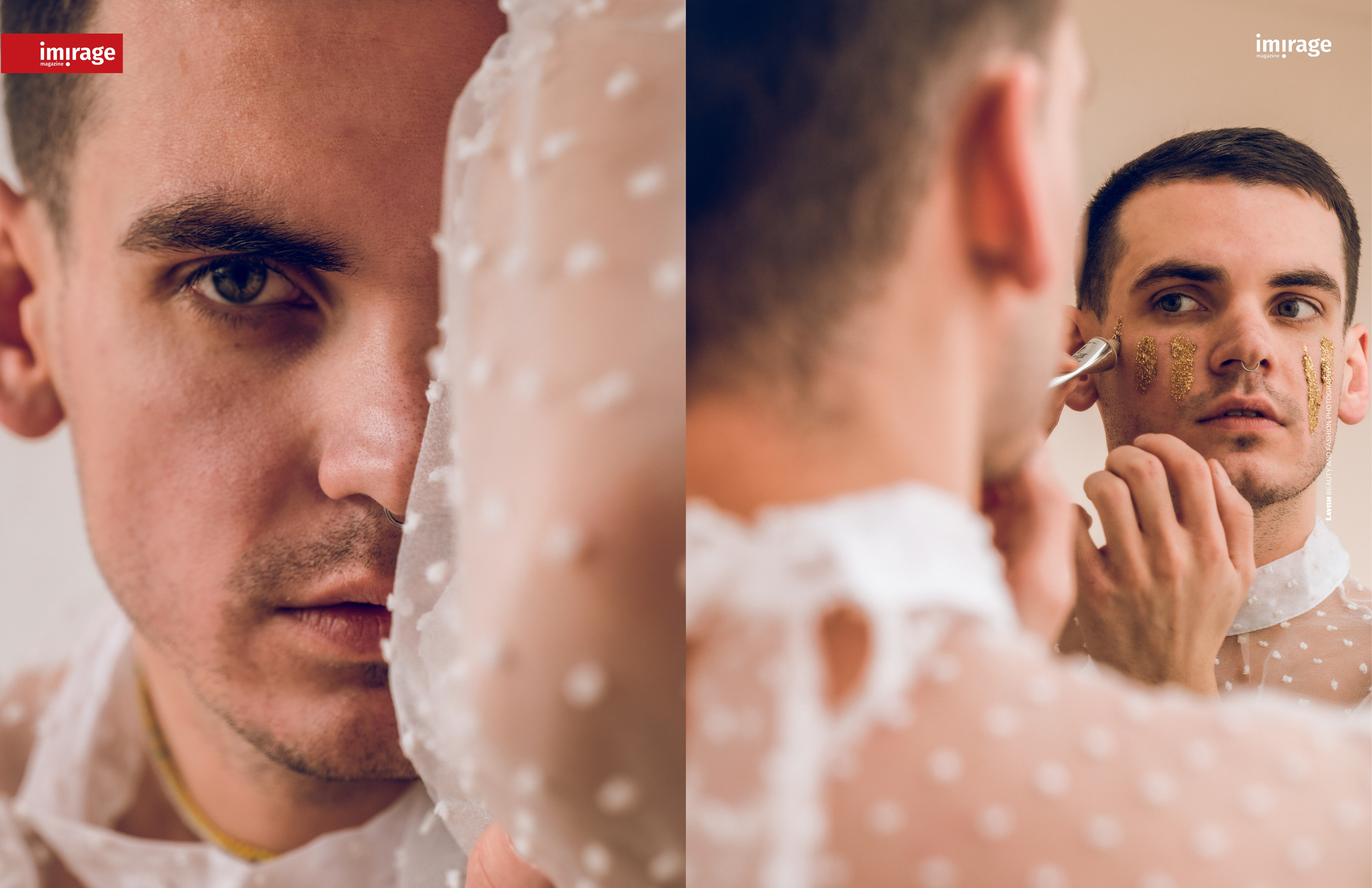 IMIRAGEmagazine Barrie, ON Canada, март 2023. Фотосессия в Спб в студии, фотограф Панютина Марина