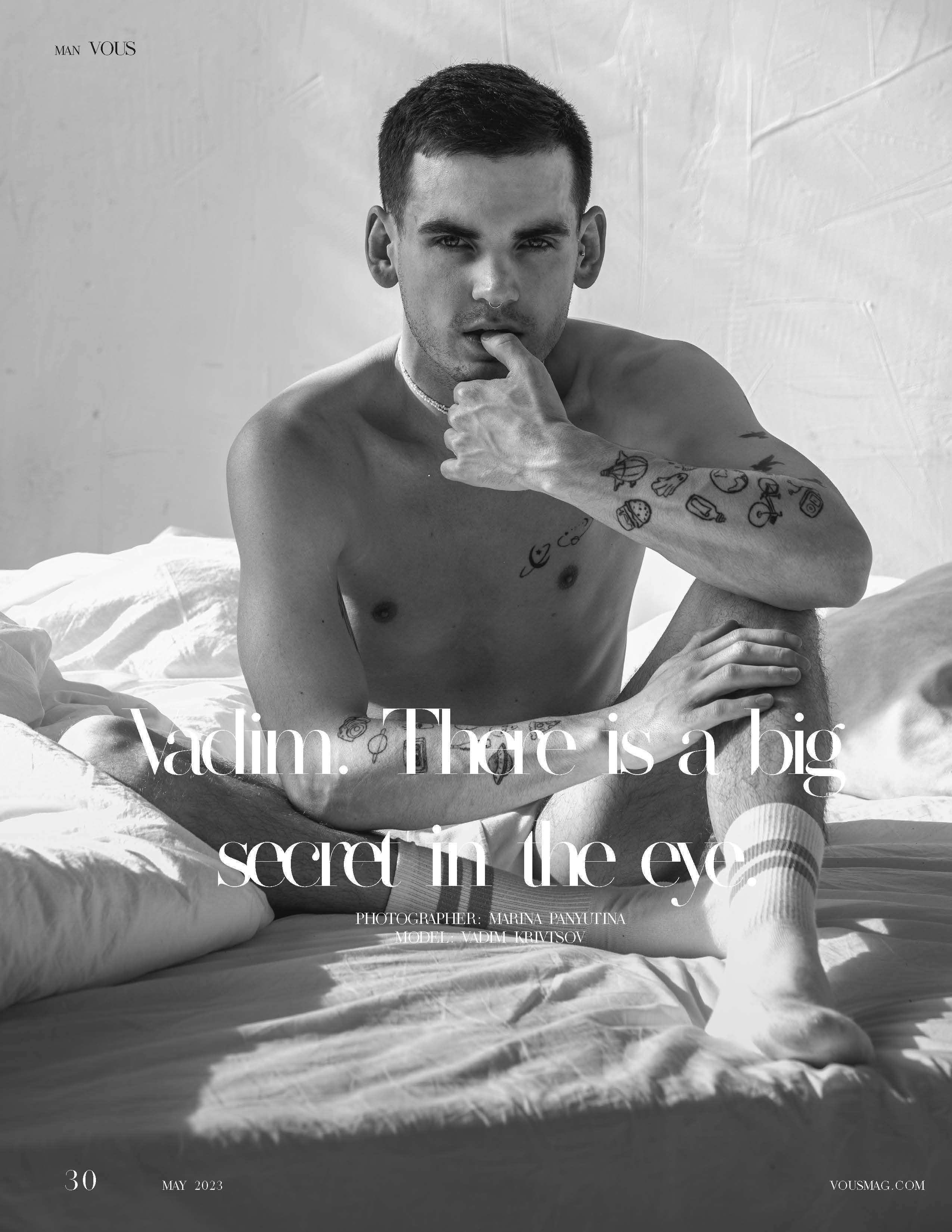 Vous Magazine Madrid, España, май 2023. Фотосессия в Спб в студии, фотограф Панютина Марина