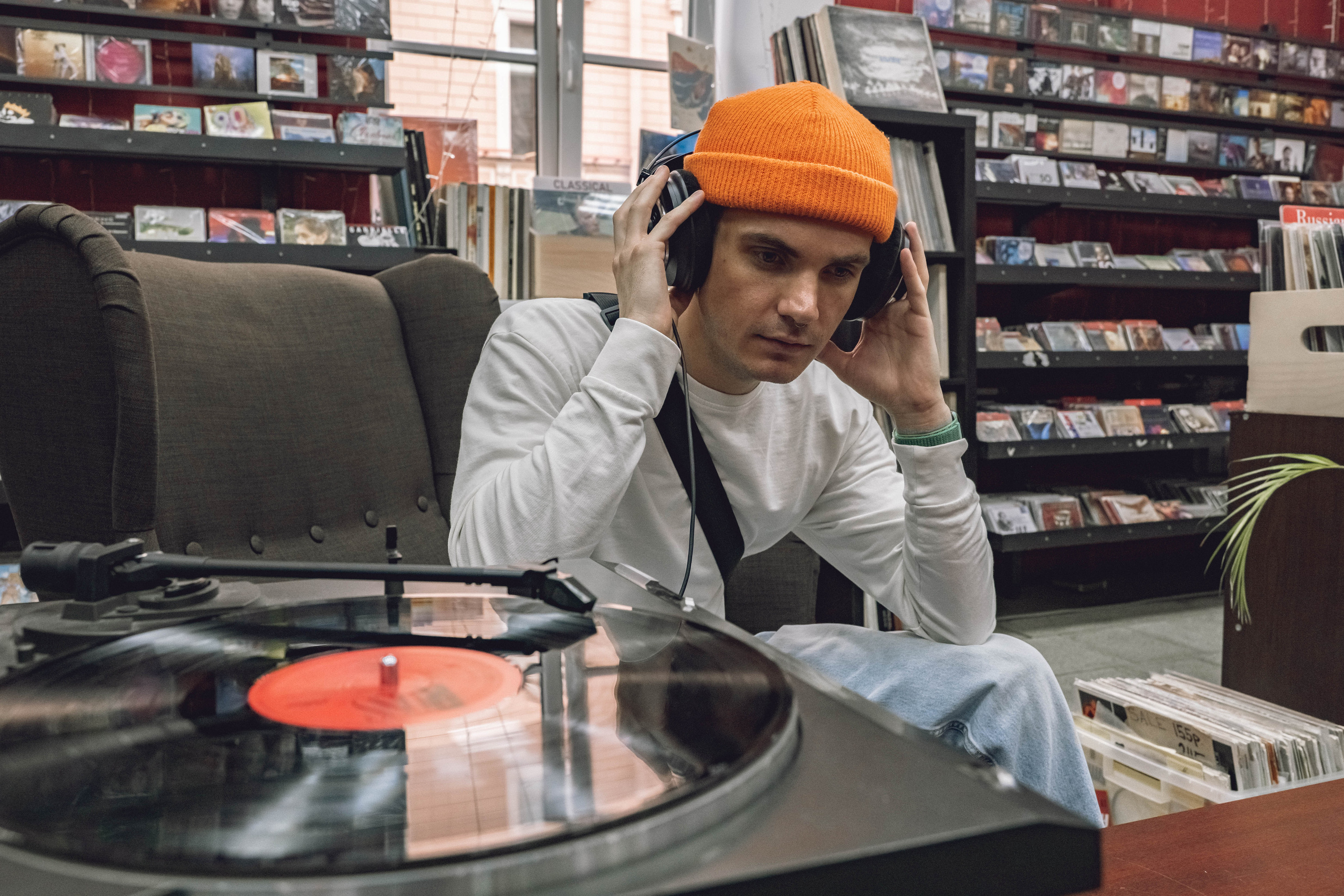 Вадим Винил. Фотосессия в Спб в студии, фотограф Панютина Марина