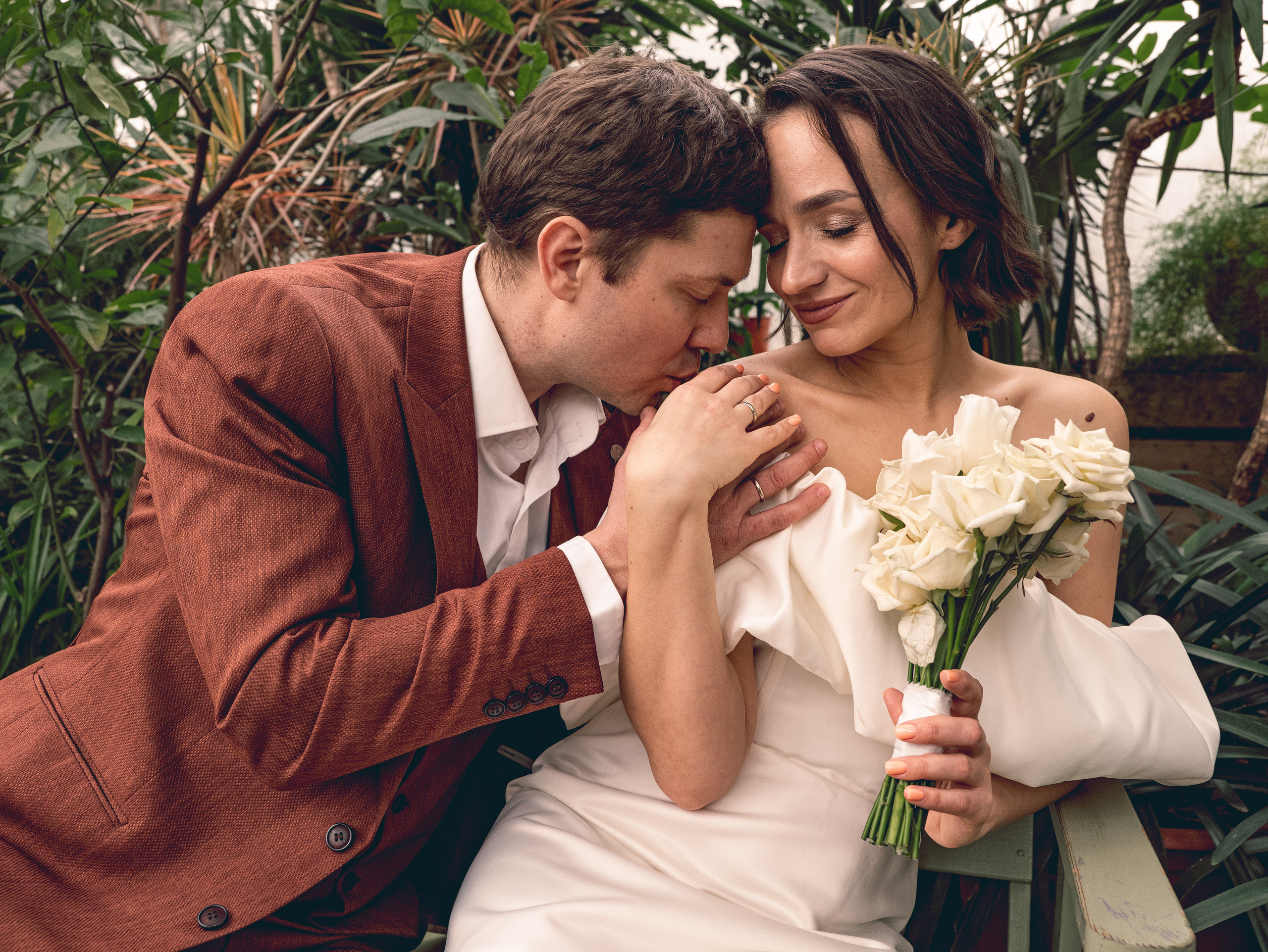 Валерия и Александр. Фотосессия в Спб в студии, фотограф Панютина Марина