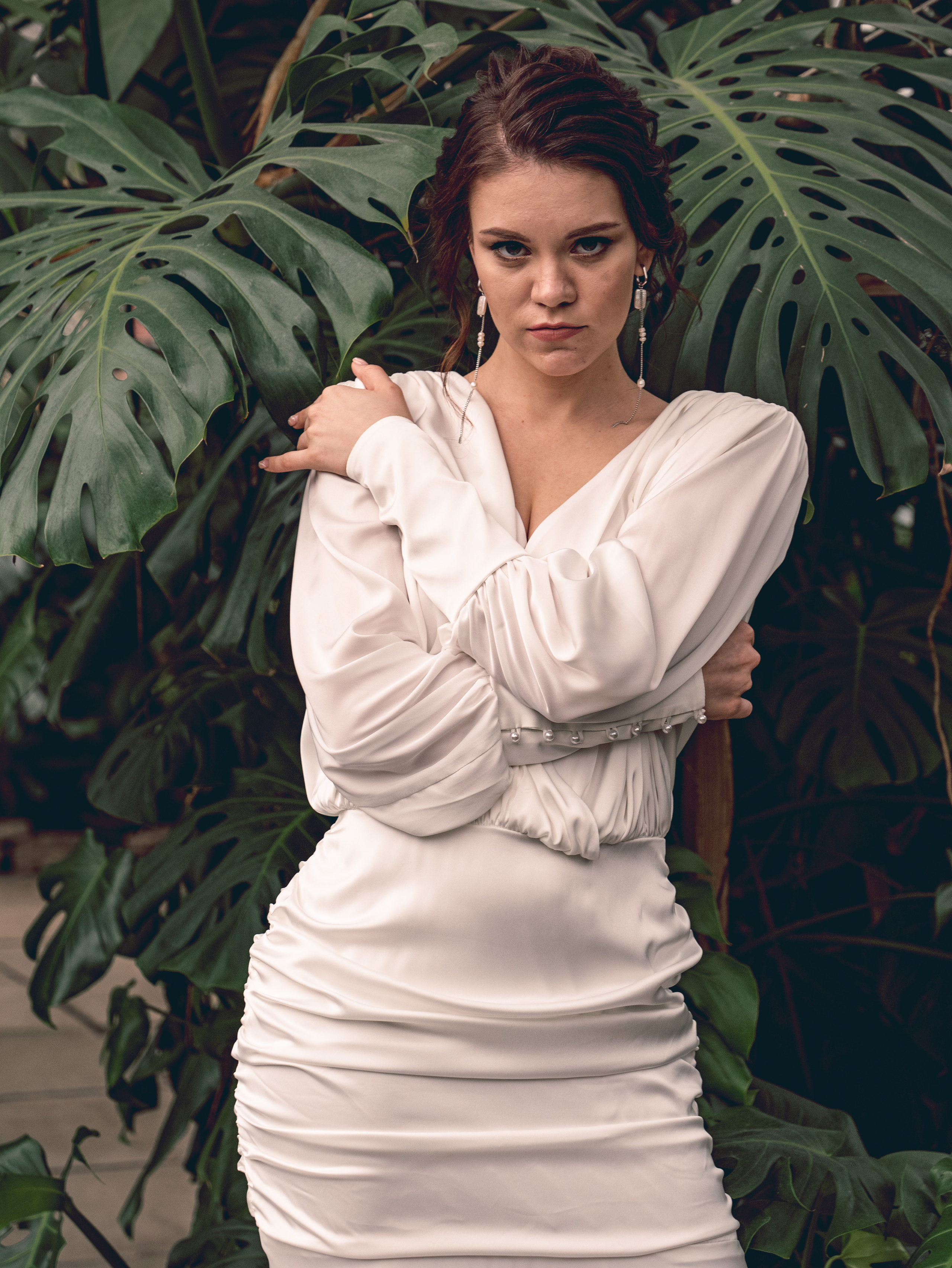 Дарья. Свадебный фотодень. Фотосессия в Спб в студии, фотограф Панютина Марина