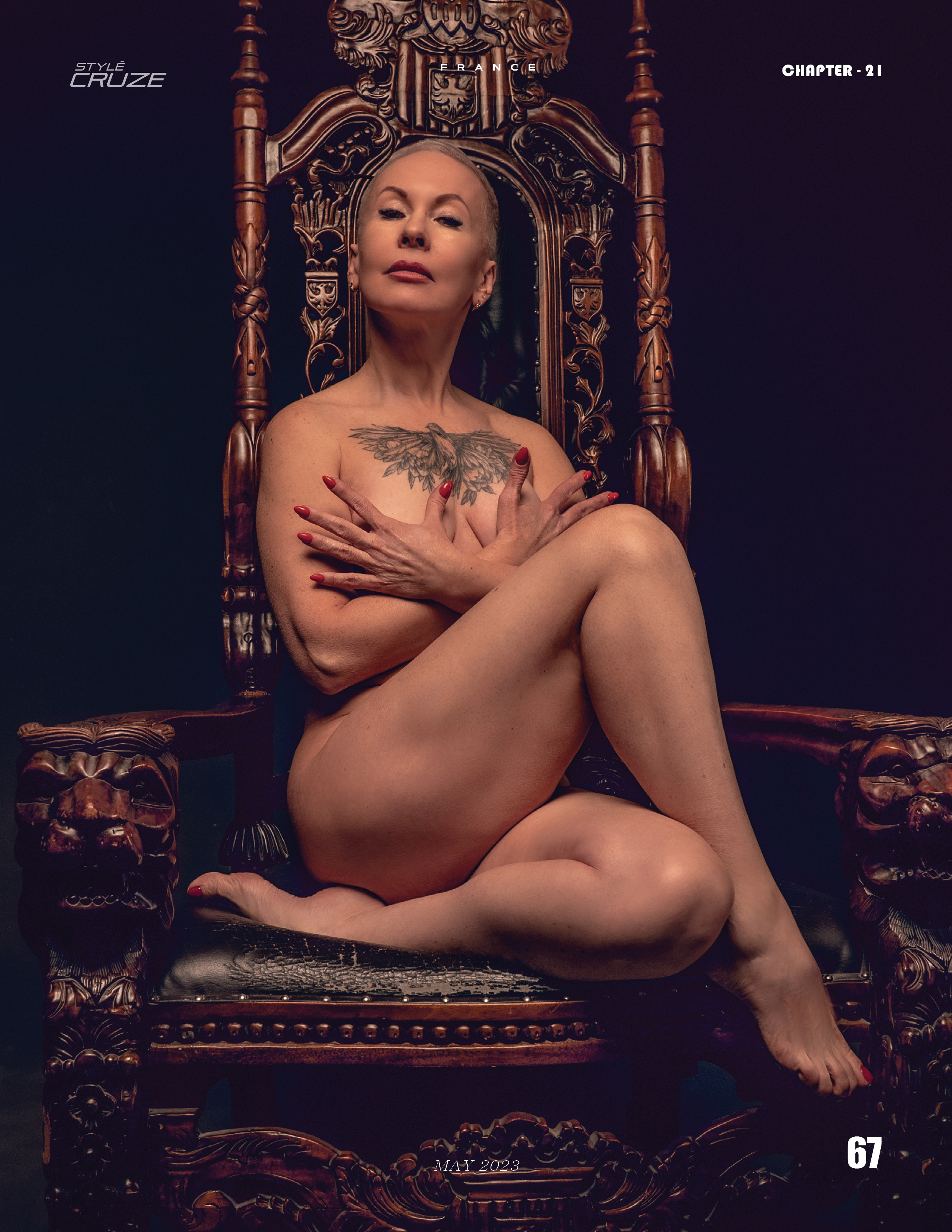 STYLÉCRUZE France Paris, France апрель 2023. Фотосессия в Спб в студии, фотограф Панютина Марина