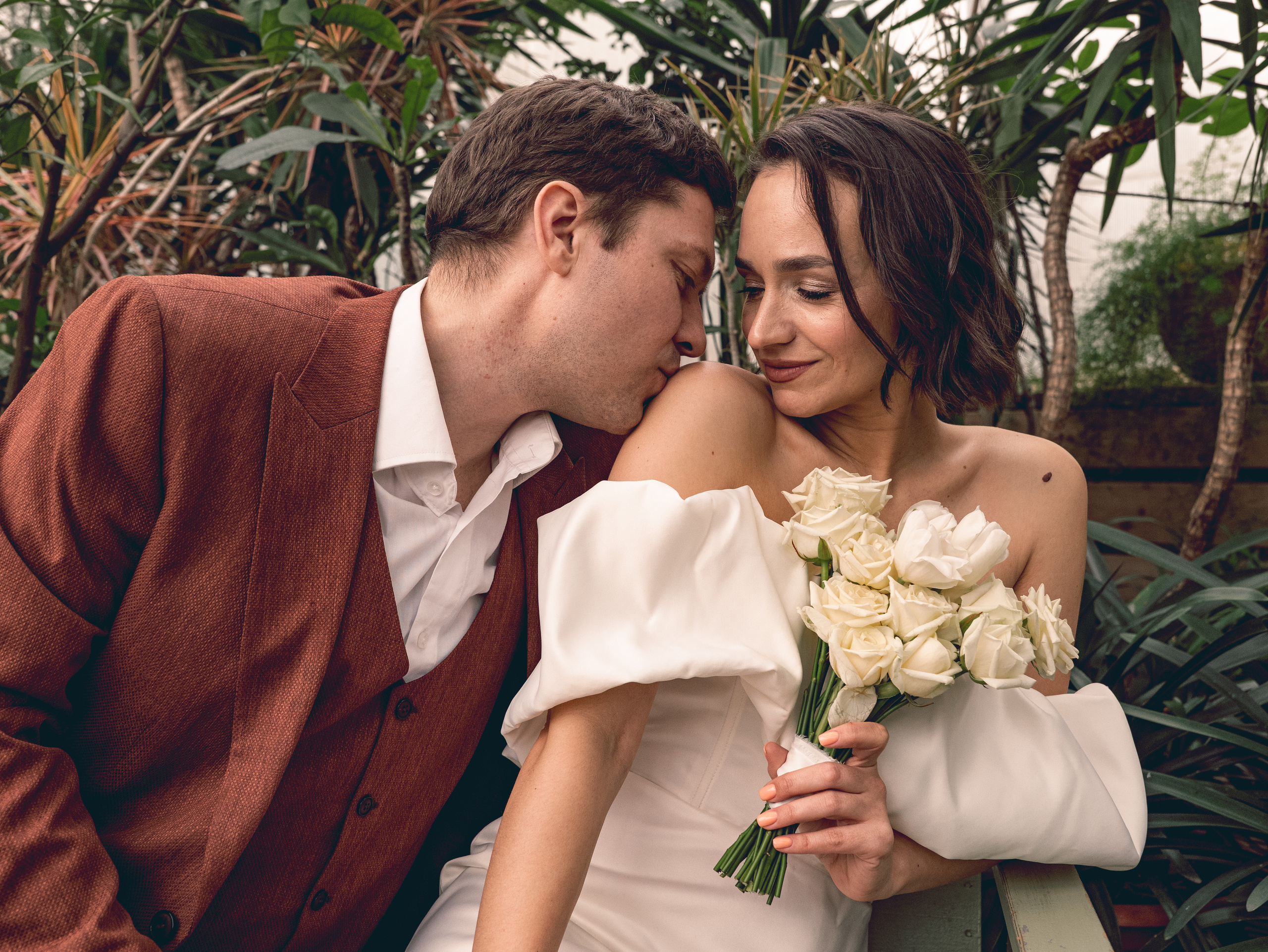 Валерия и Александр. Фотосессия в Спб в студии, фотограф Панютина Марина