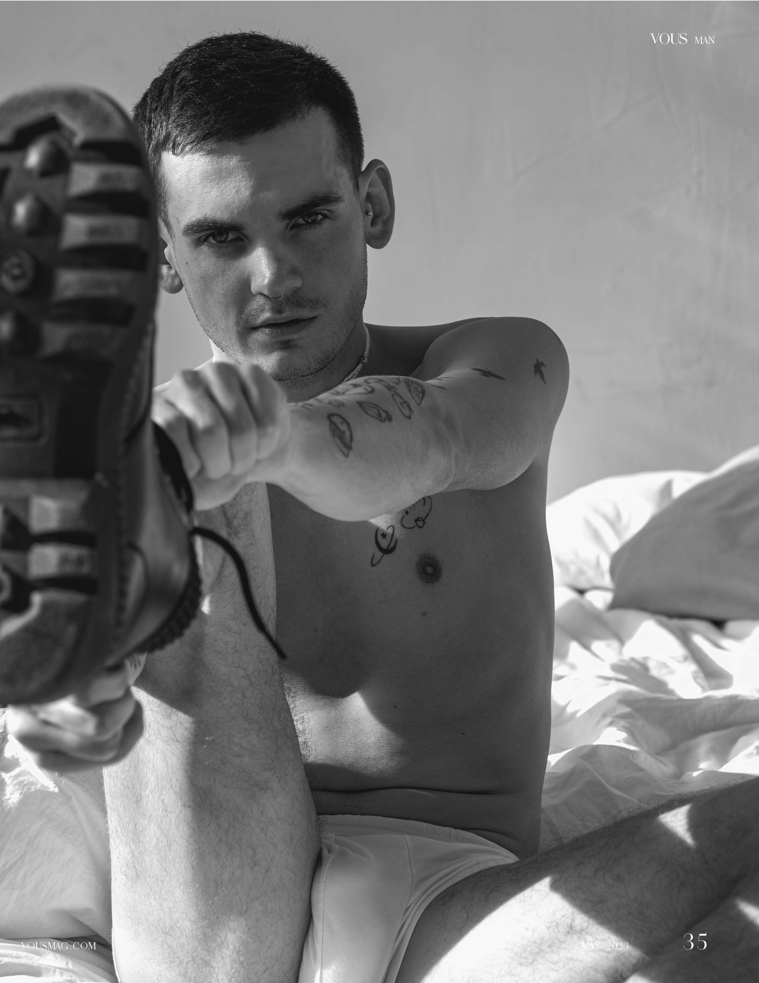 Vous Magazine Madrid, España, май 2023. Фотосессия в Спб в студии, фотограф Панютина Марина