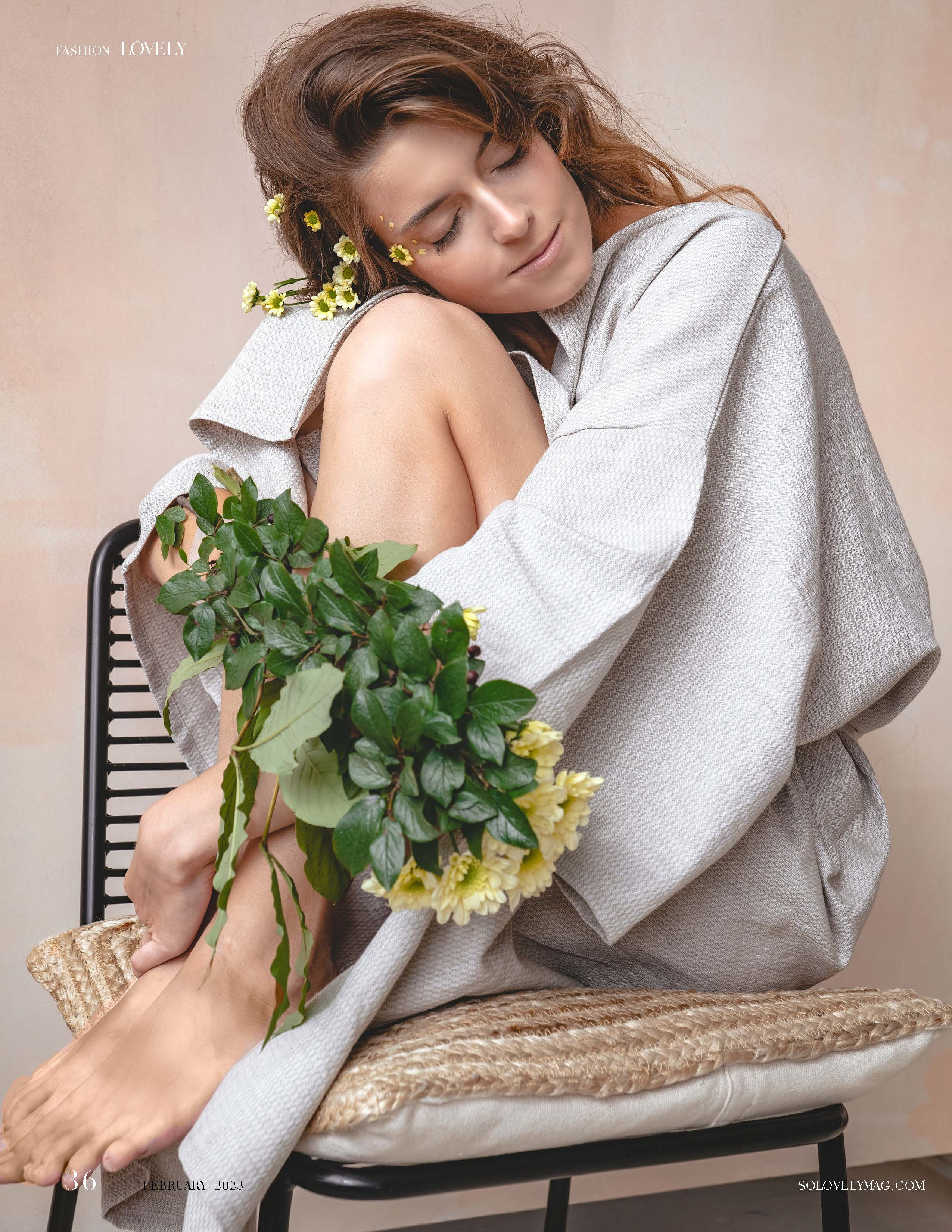 LOVELY MAGAZINE Madrid, España, февраль 2023. Фотосессия в Спб в студии, фотограф Панютина Марина