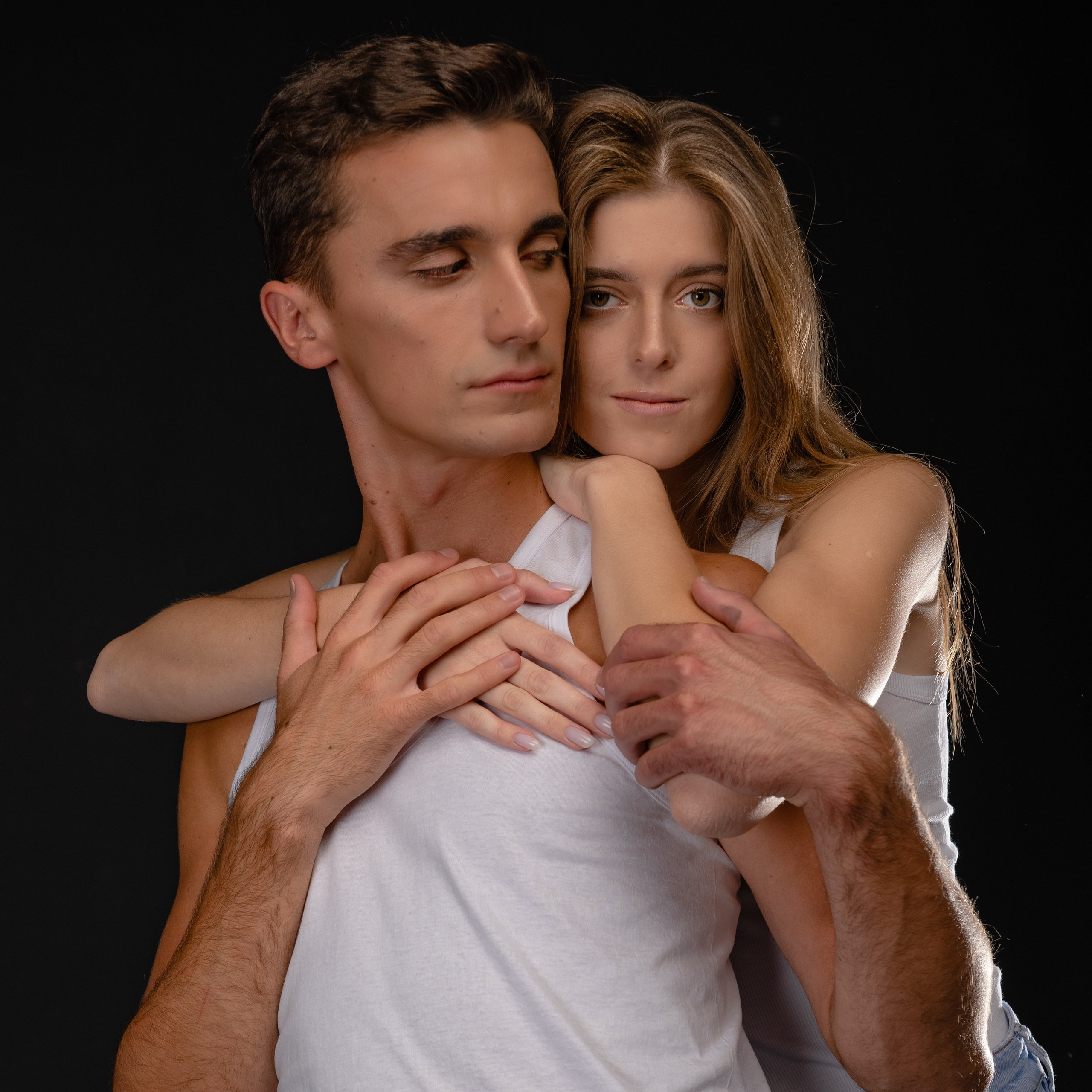 Павел и Лиля. Фотосессия в Спб в студии, фотограф Панютина Марина