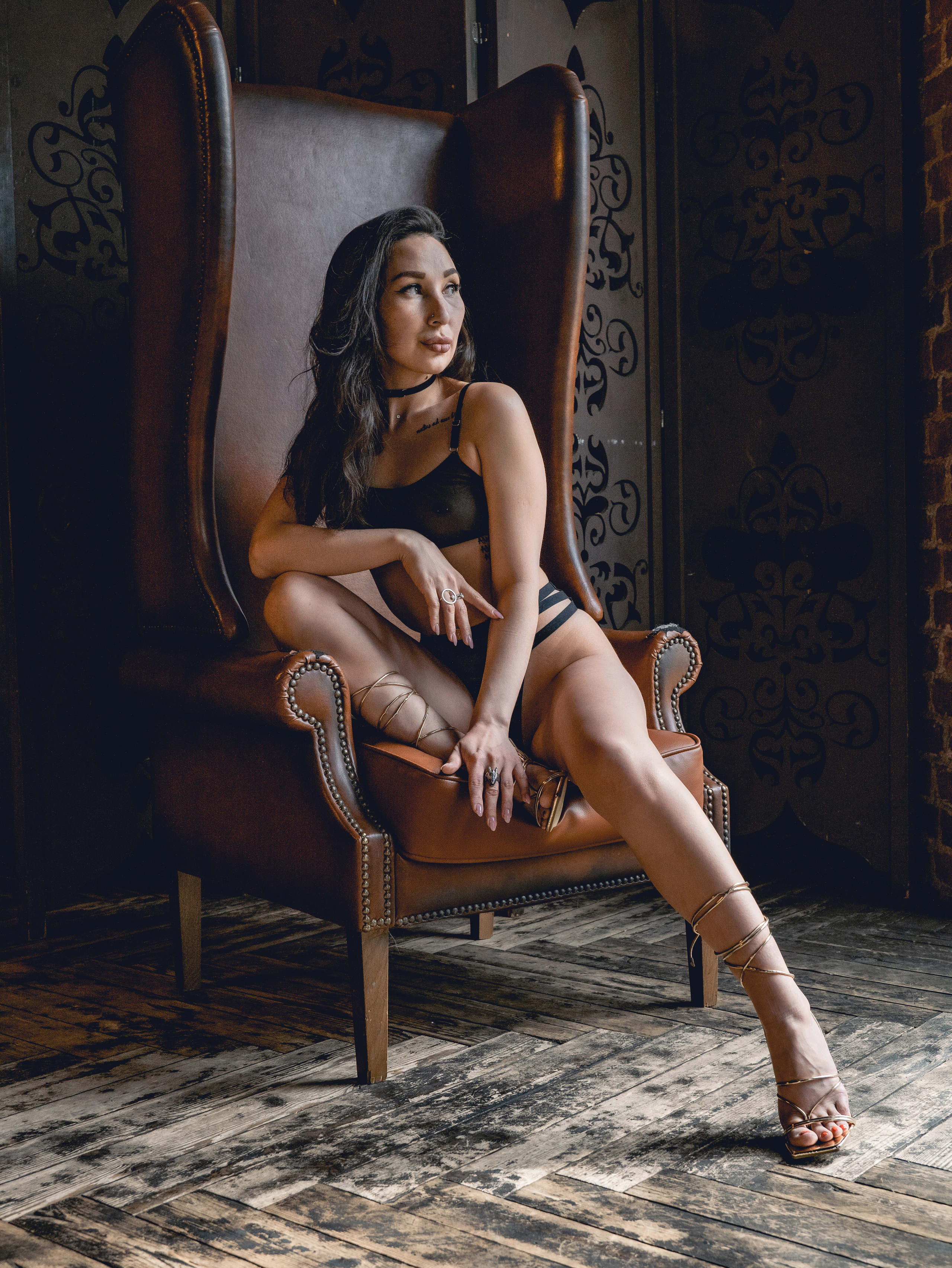 Будуарная фотосессия в белье. Фотосессия в Спб в студии, фотограф Панютина Марина