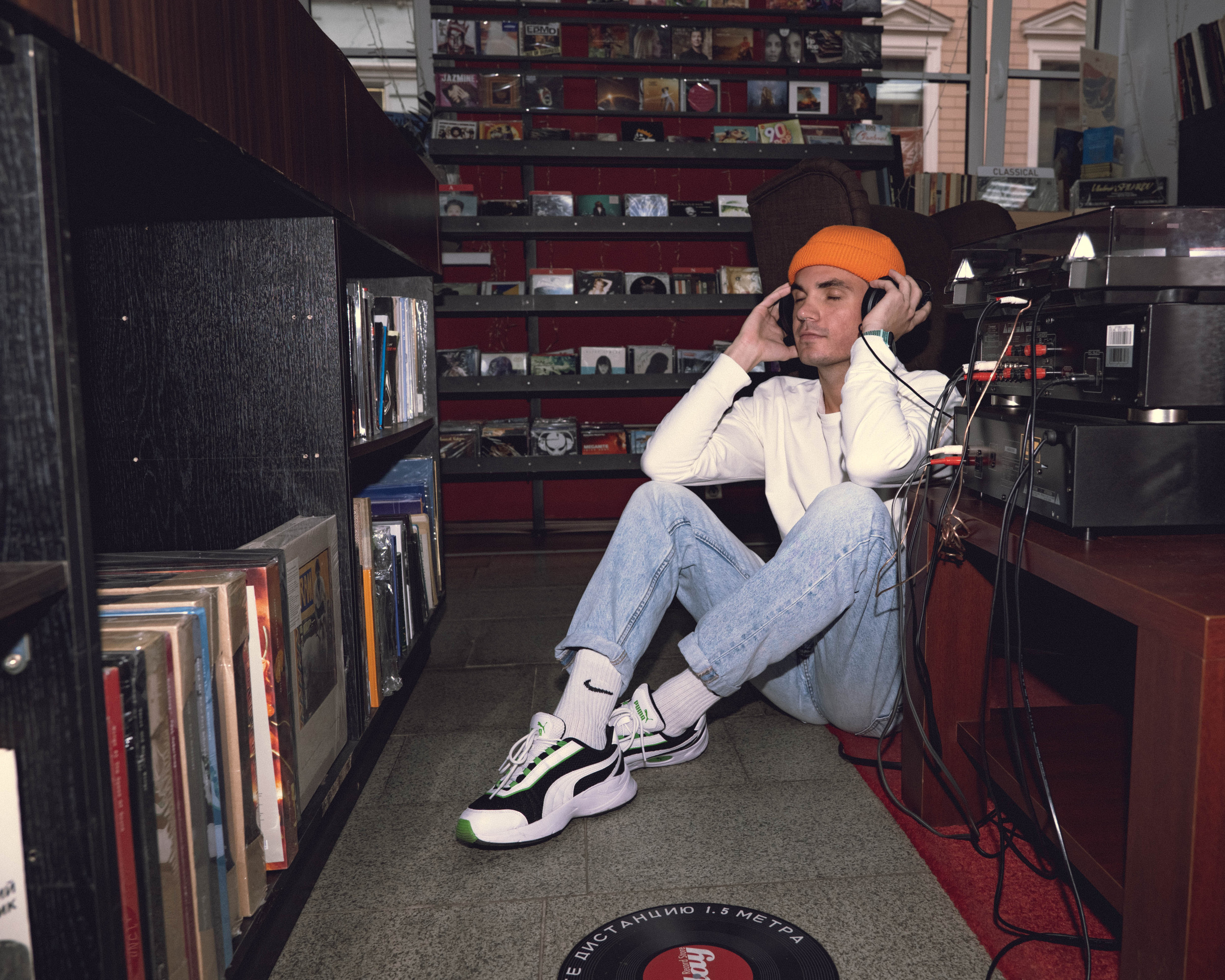 Вадим Винил. Фотосессия в Спб в студии, фотограф Панютина Марина