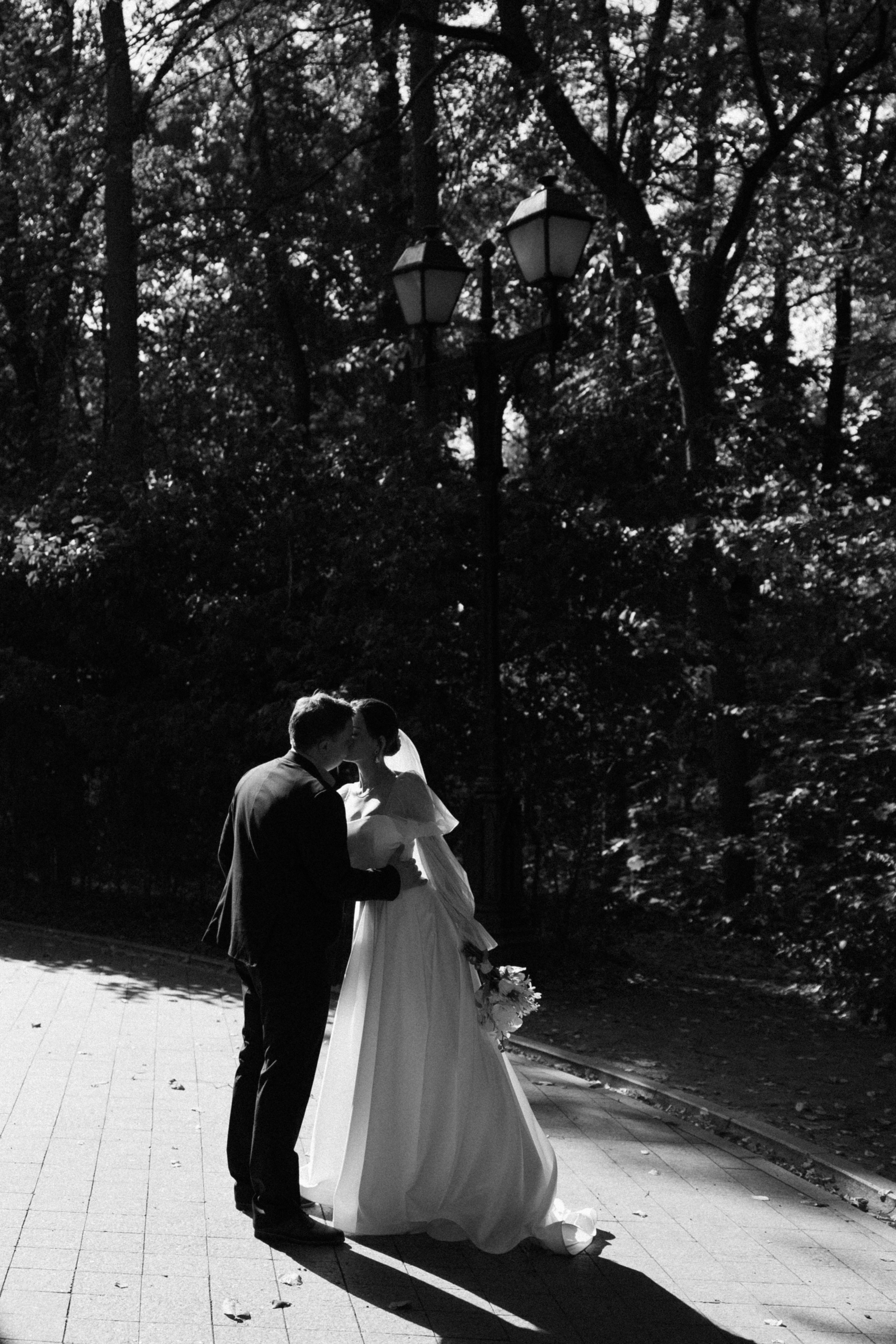 Свадебная фотосессия в парке Царицыно, Банкет в ресторане Пантеон. Свадебный фотограф Москва Анастасия Храмова