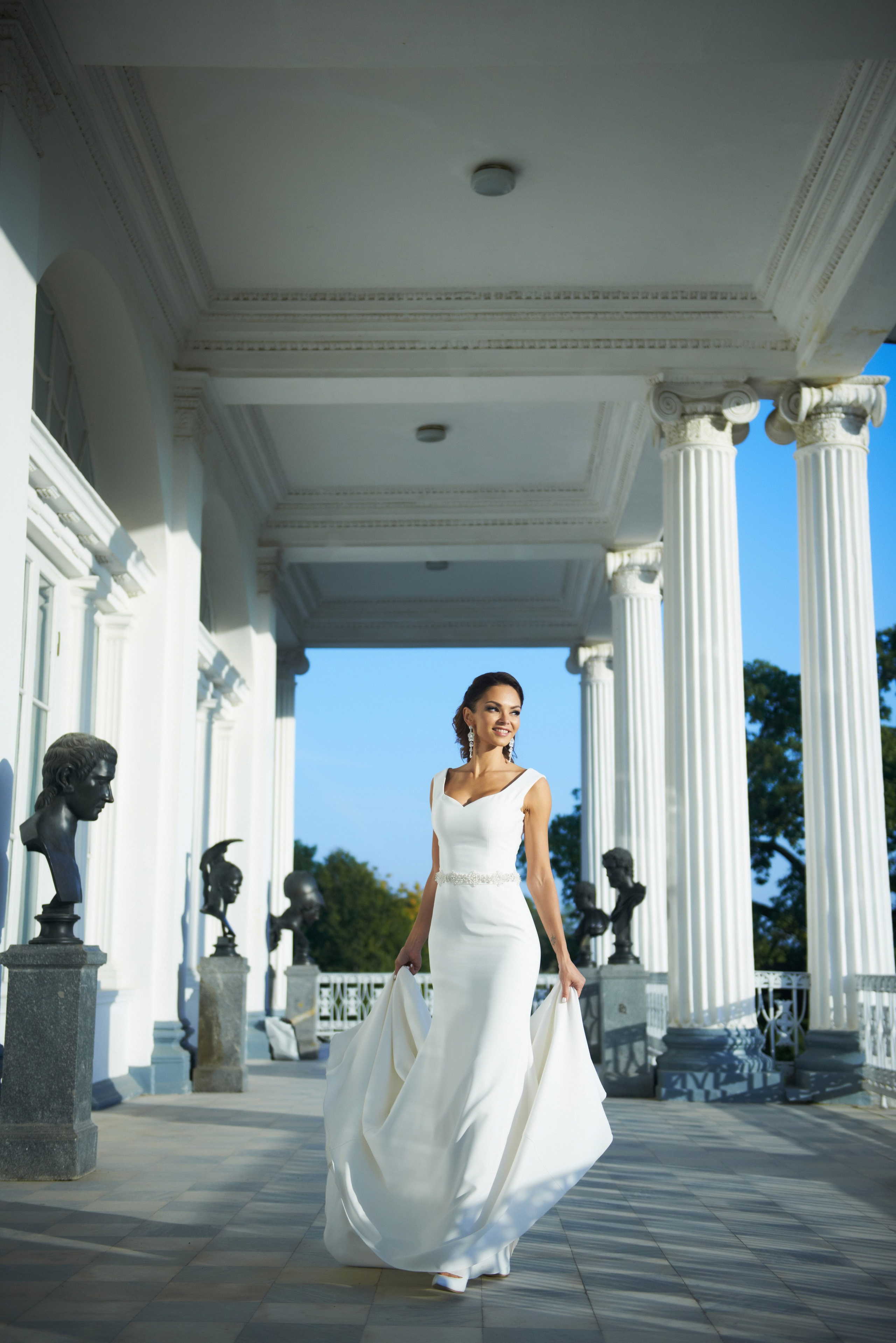 Максим и Наталья (свадебная фотосессия в Пушкине в Екатерининском парке). Портретный, семейный и свадебный фотограф в Санкт-Петербурге и в Пушкине Ширяев Денис