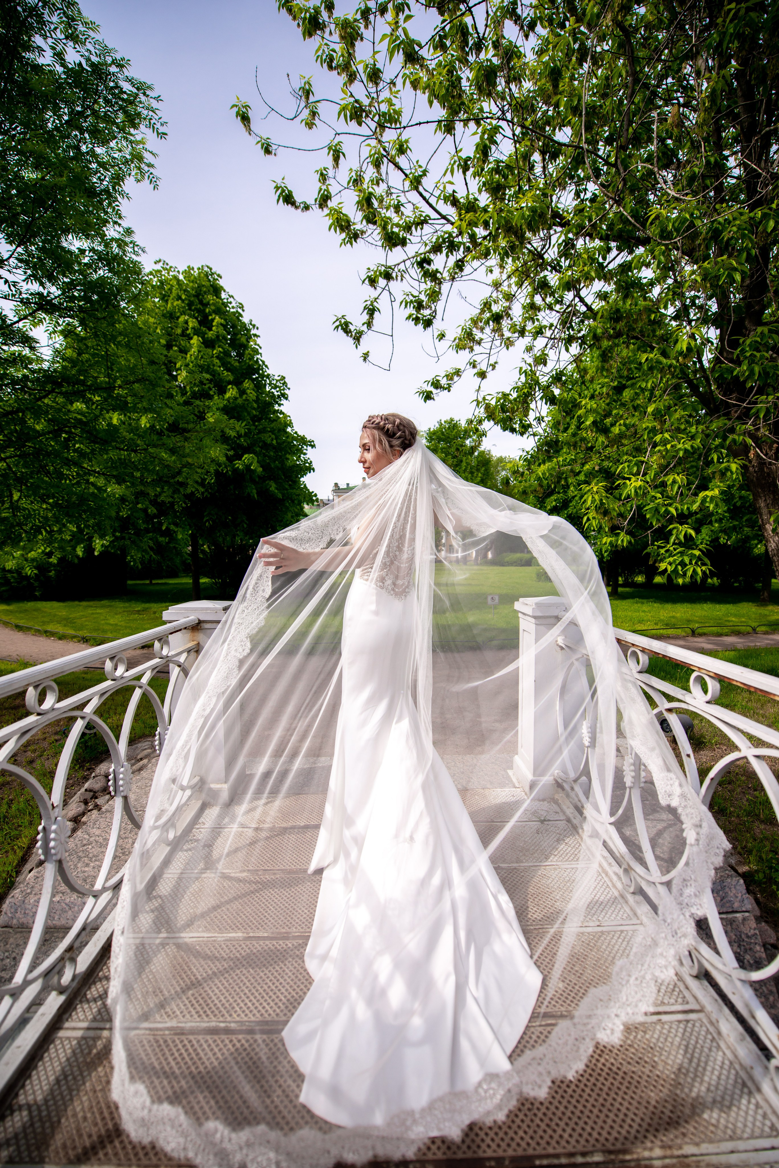 Юлия и Денис (фотосессия на Витебском вокзале и в Польском саду). Портретный, семейный и свадебный фотограф в Санкт-Петербурге и в Пушкине Ширяев Денис