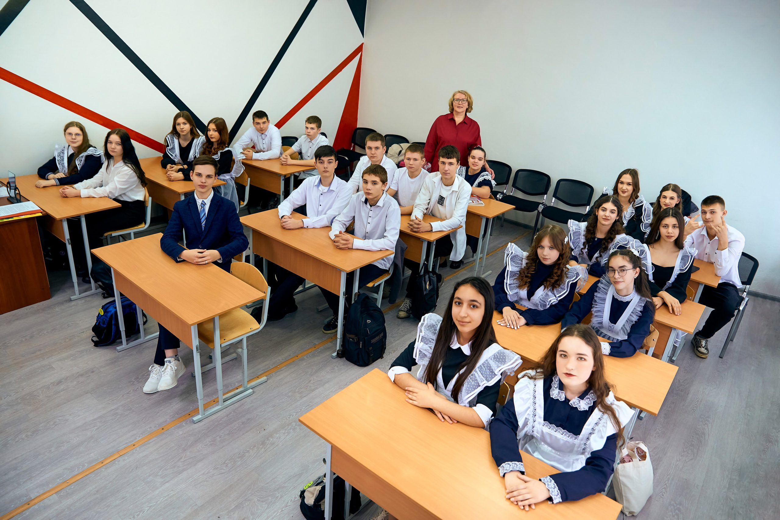 9А класс Хотынецкая СОШ выпуск 2025. Фотограф в Орле Павел Черкасов