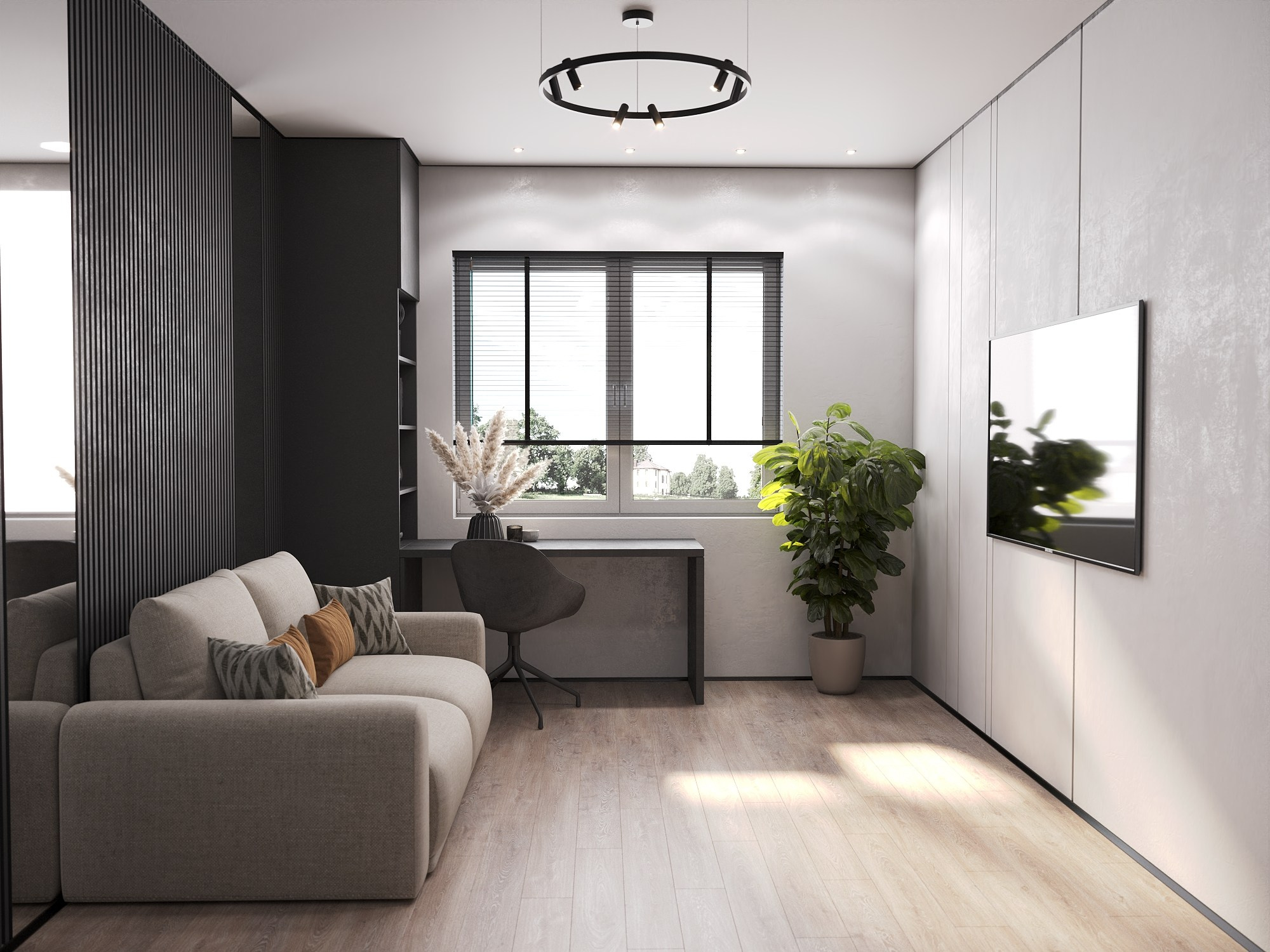 Пос. Южные ключи 119 м². БК студия дизайна интерьера