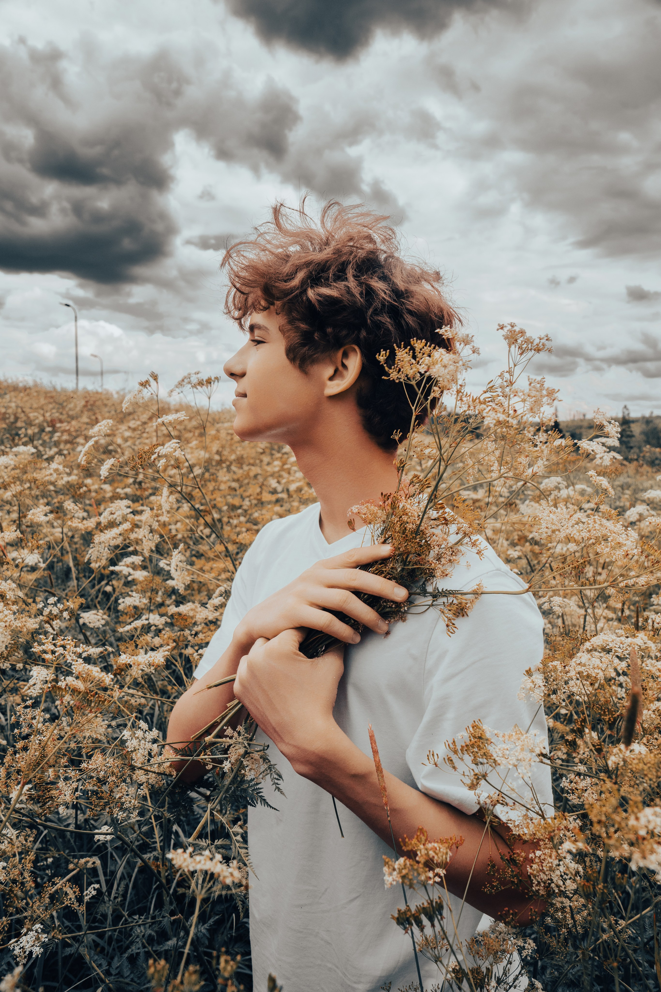 Фотосессия в поле. ТриМедиа Продакшн