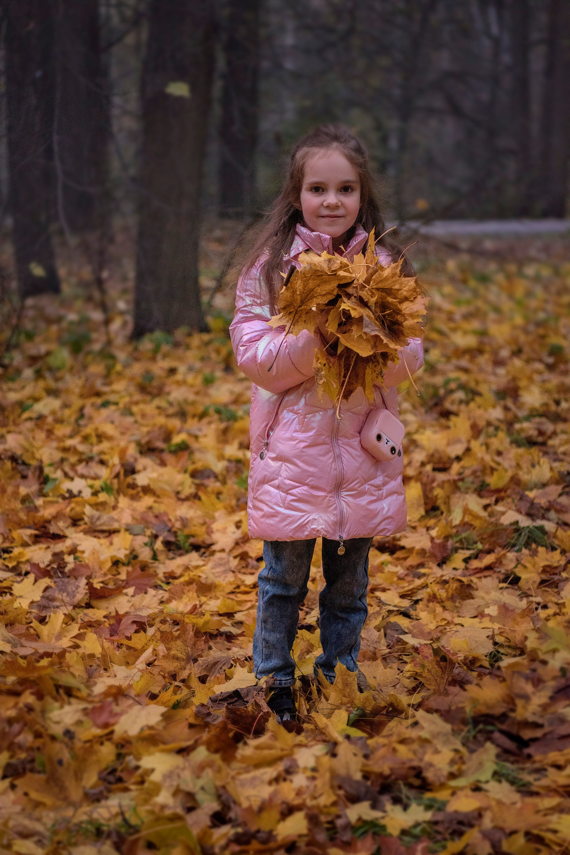 Золотая осень. Семейный и детский фотограф в Москве Алена Прошкина