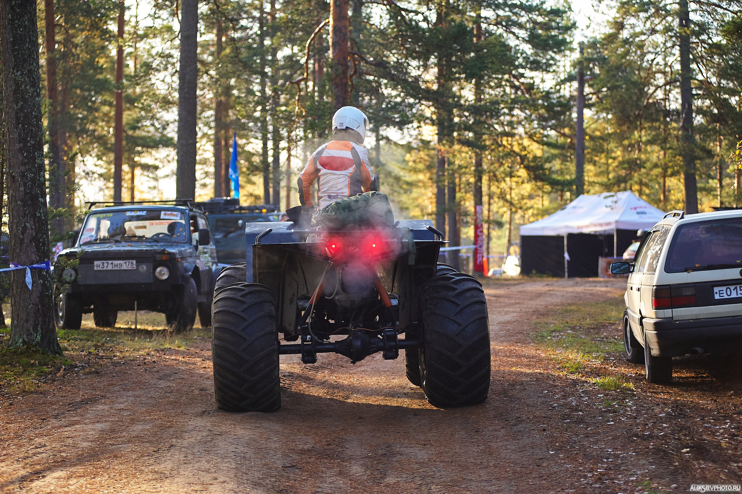 2020.10.10 — Финал Кубка ДОСААФ — Базлаг, торжественный старт. Фотограф Алексей Алексеев