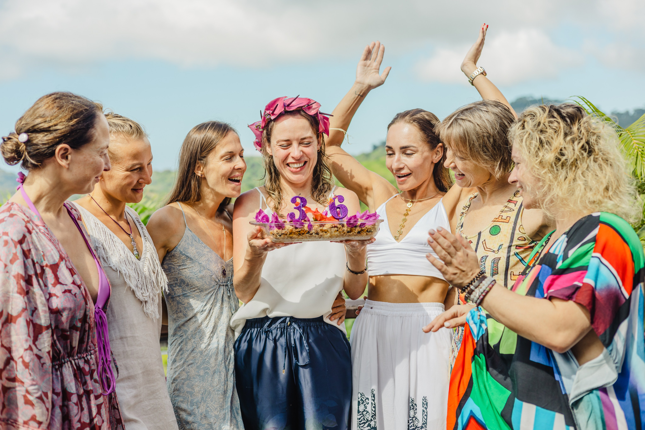 Retreat for women in Costa-Rica. Family, portrait, content photo in Costa Rica Evgeniya Besprozvannykh