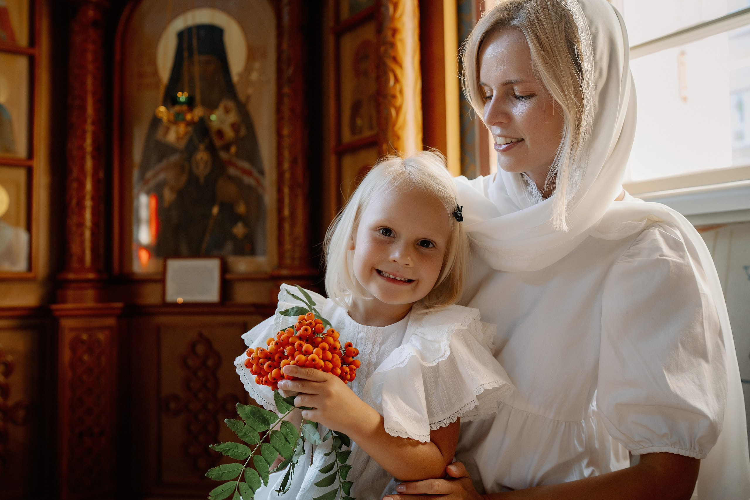 Крещение Евы. Фотограф на Крещение и Венчание в Красноярске Рамазанова Юлия