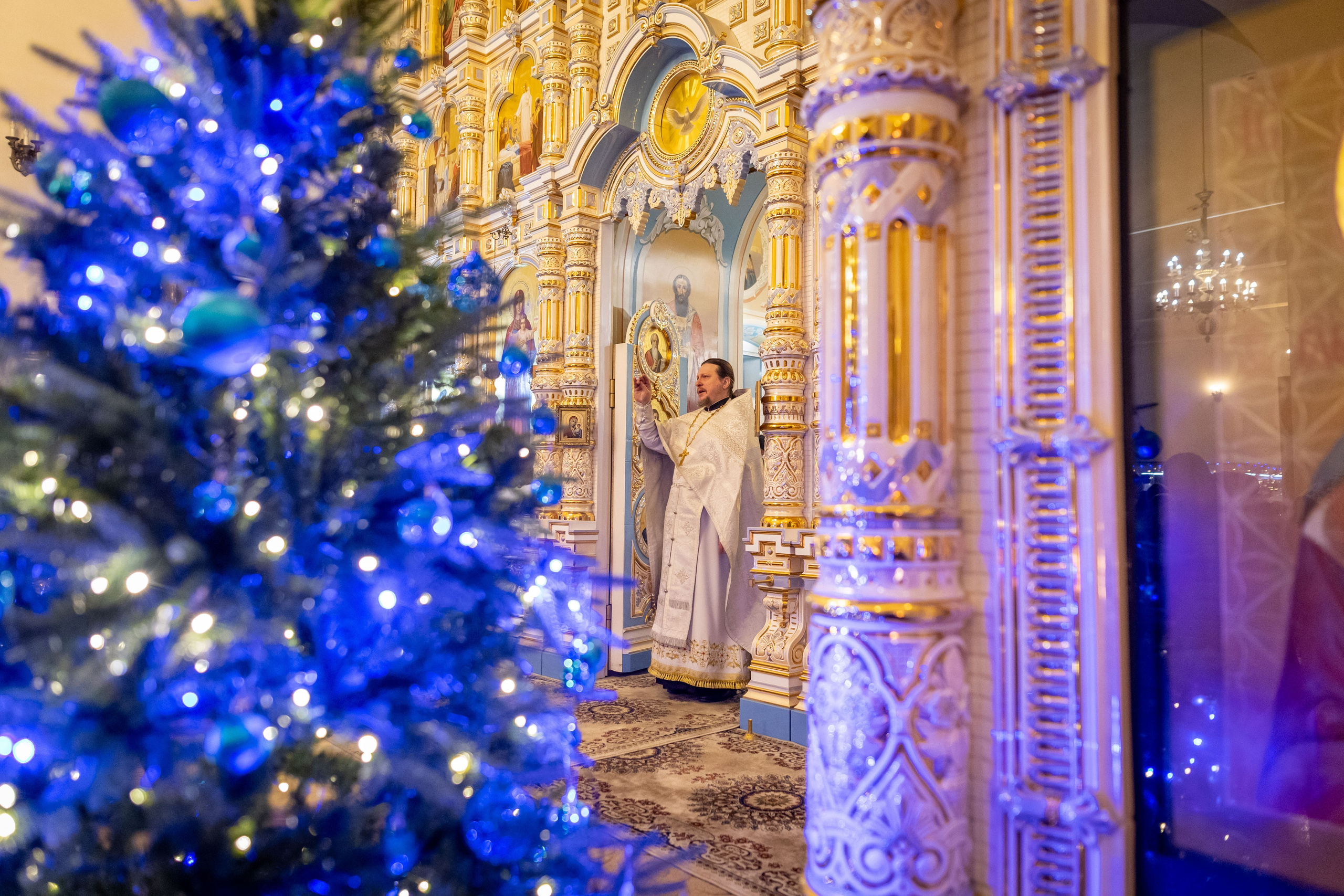 Рождество Владимирский храм с Красное. Семейный и детский фотограф Анна Петракова