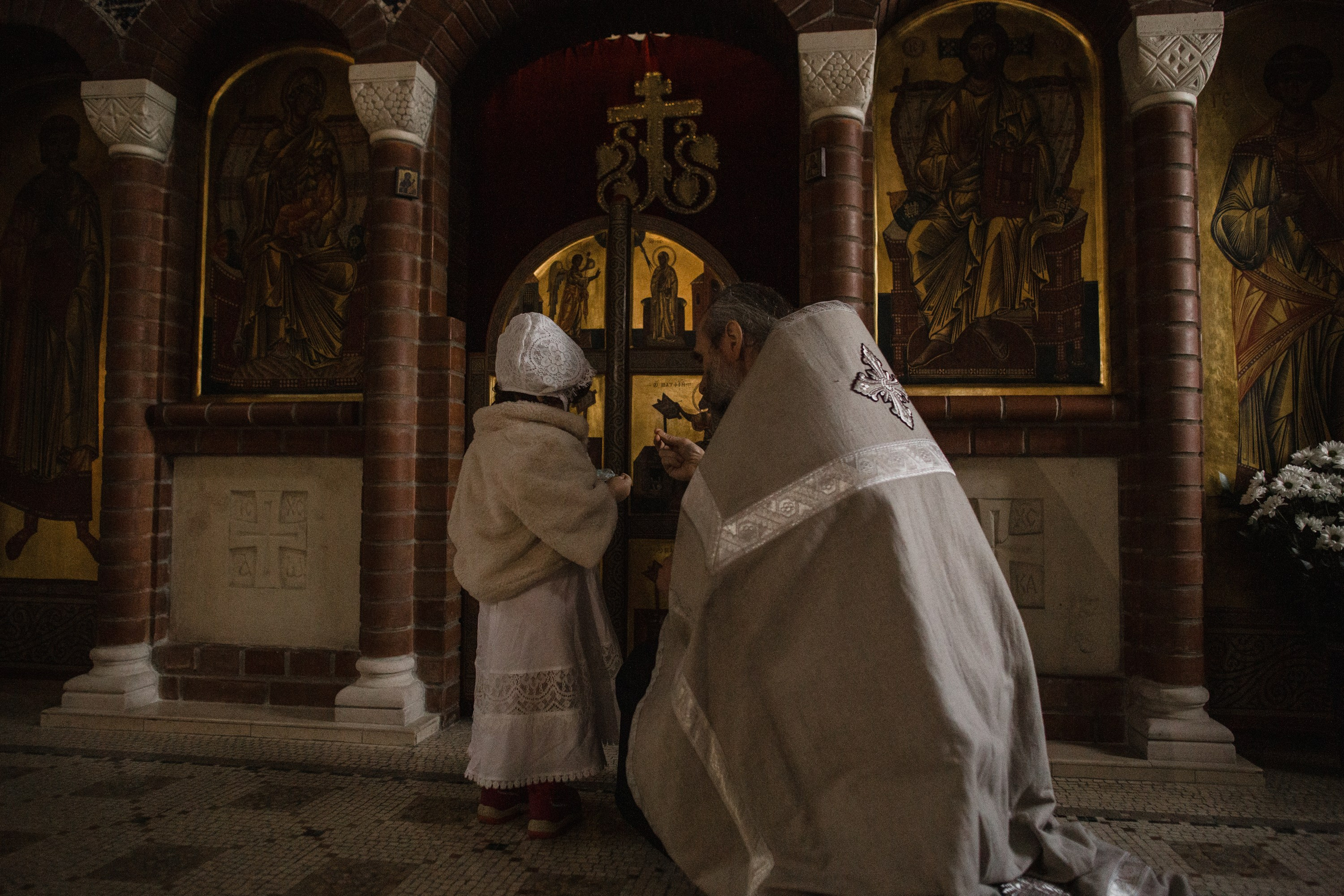 Крещение. Репортажный и свадебный фотограф в Москве Лена Таращенко