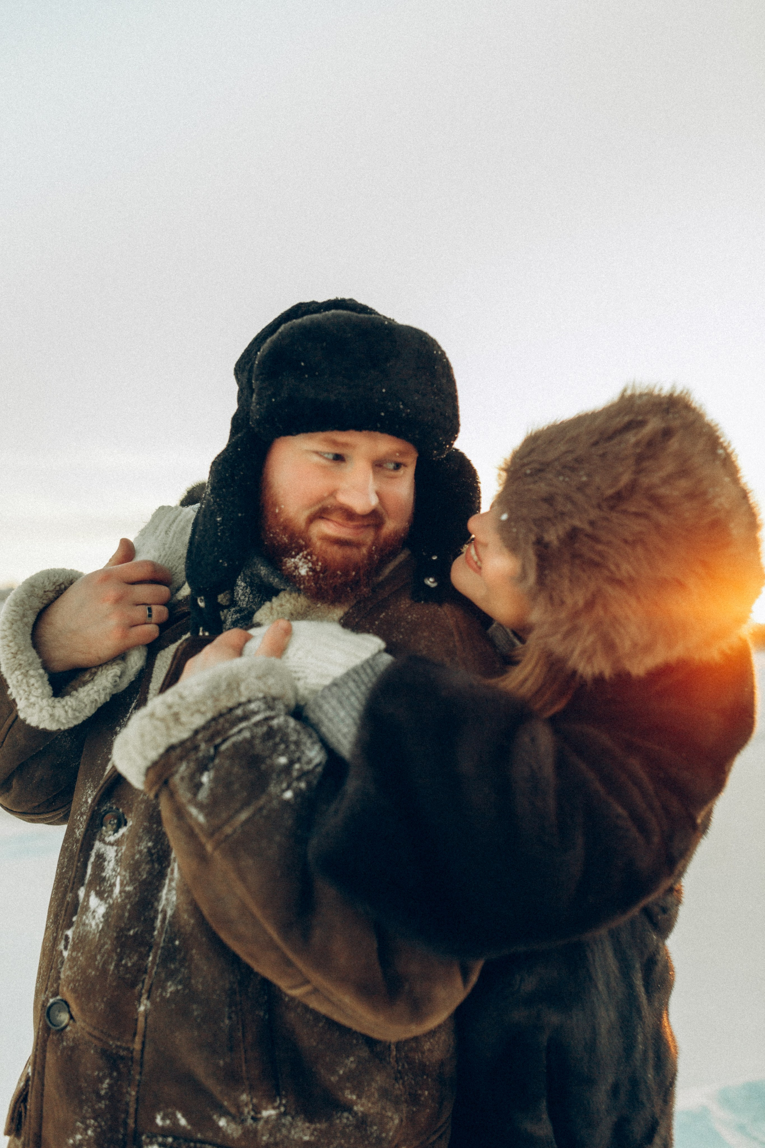 LoveStory зимняя. Фотограф Санкт-Петербург Князева Елизавета