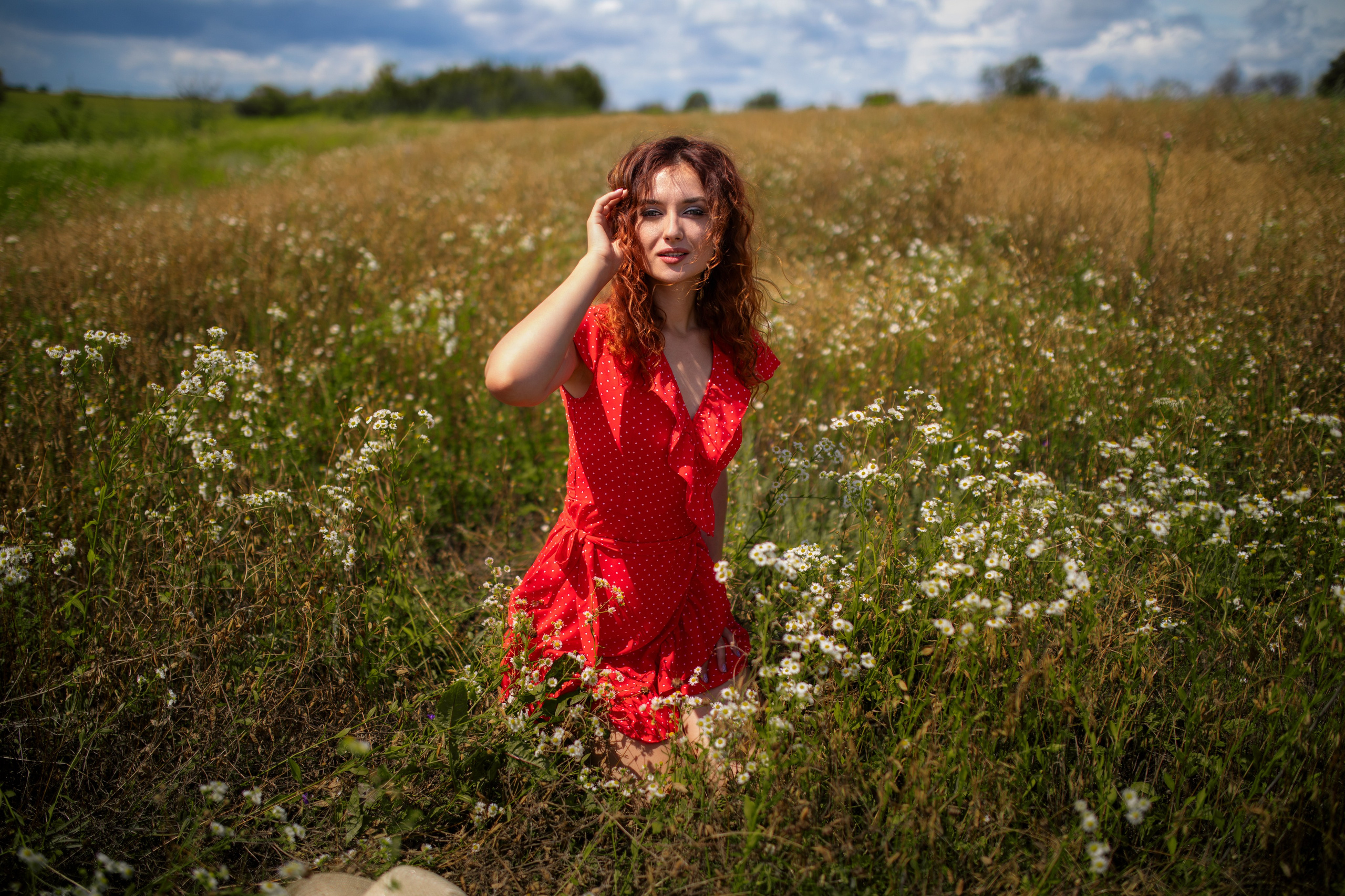 Съемка с Анастасией на природе в формате для «себя»