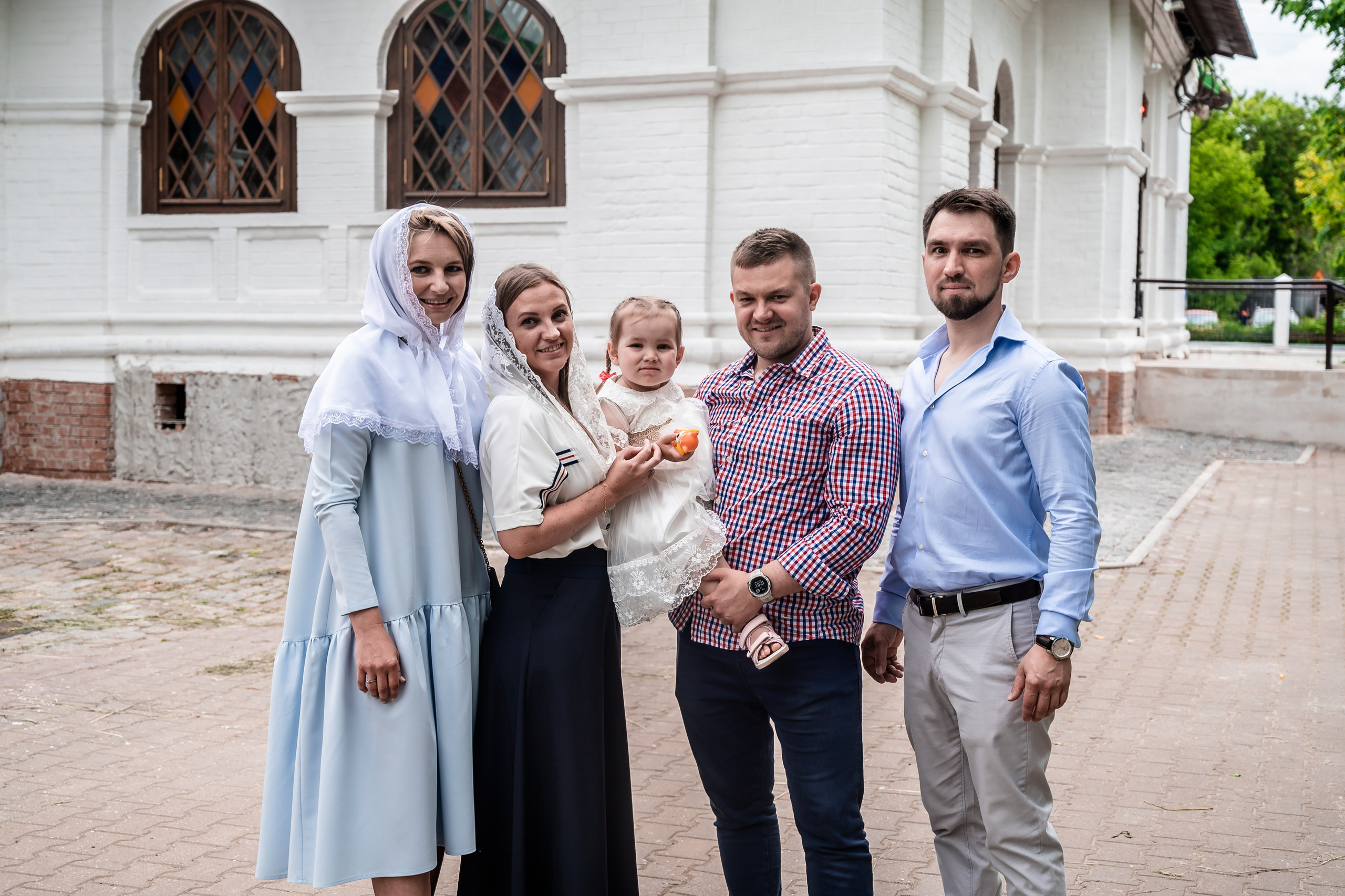 Крещение Марии храм на Мосфильмовской. Фотограф Алёна Мил