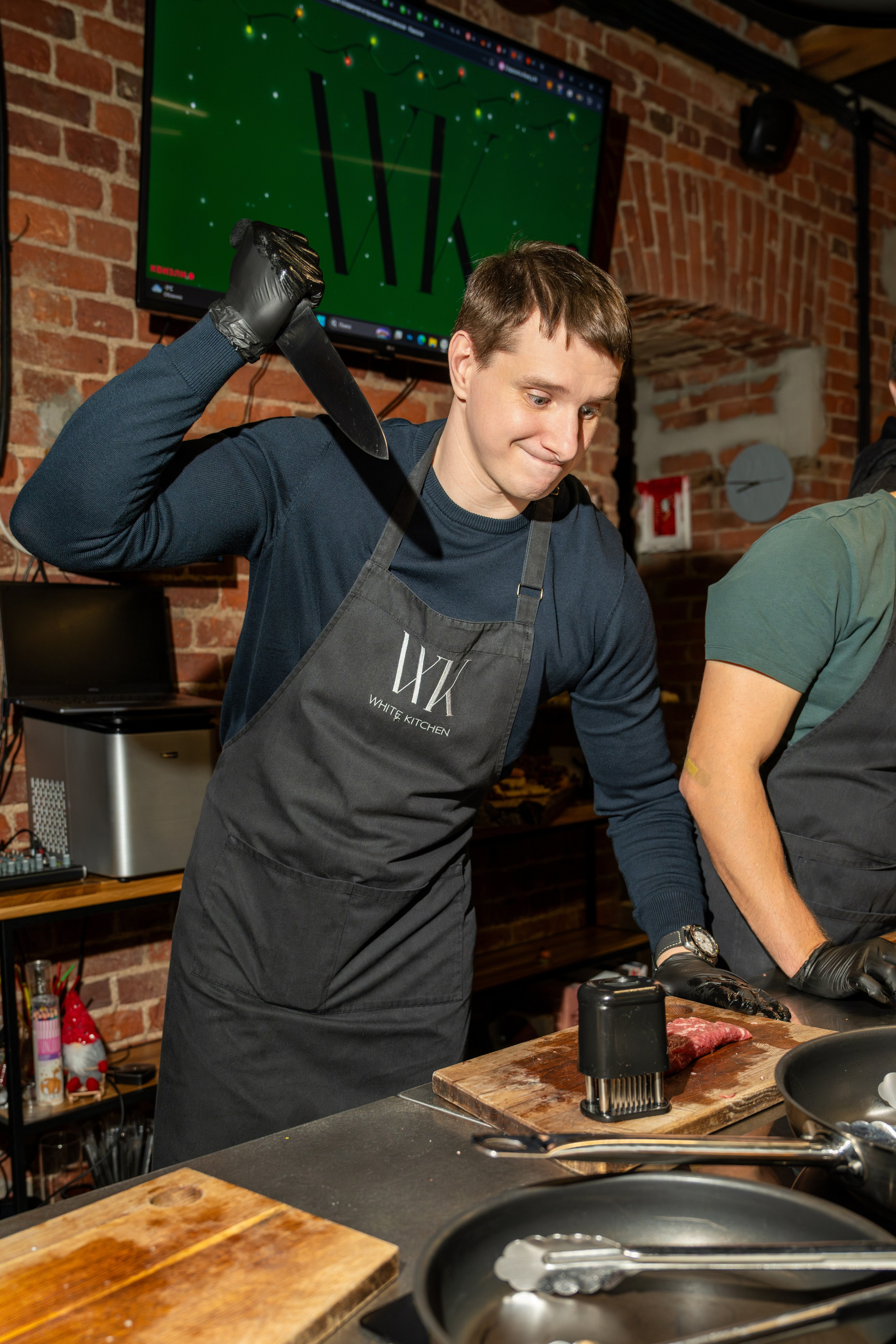 Корпоратив в кулинарной школе White Kitchen