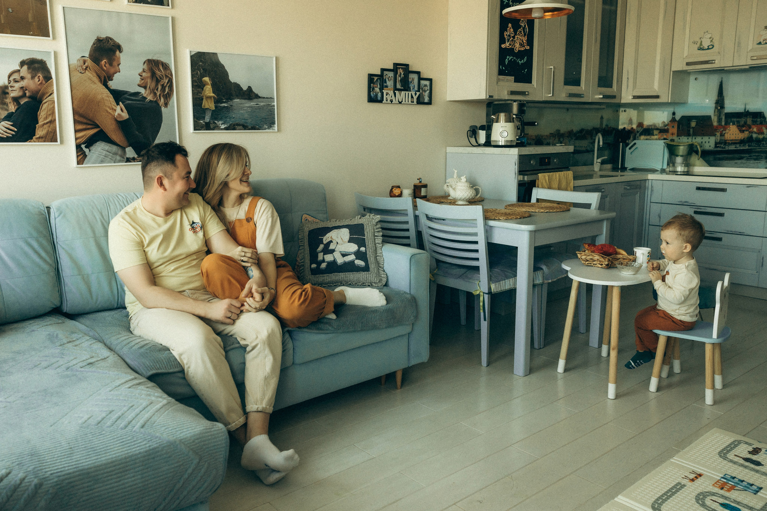 Полина, Саша и Тимоша. Семейный фотограф и детский фотограф в Волгограде Алеся Бутакова — дет