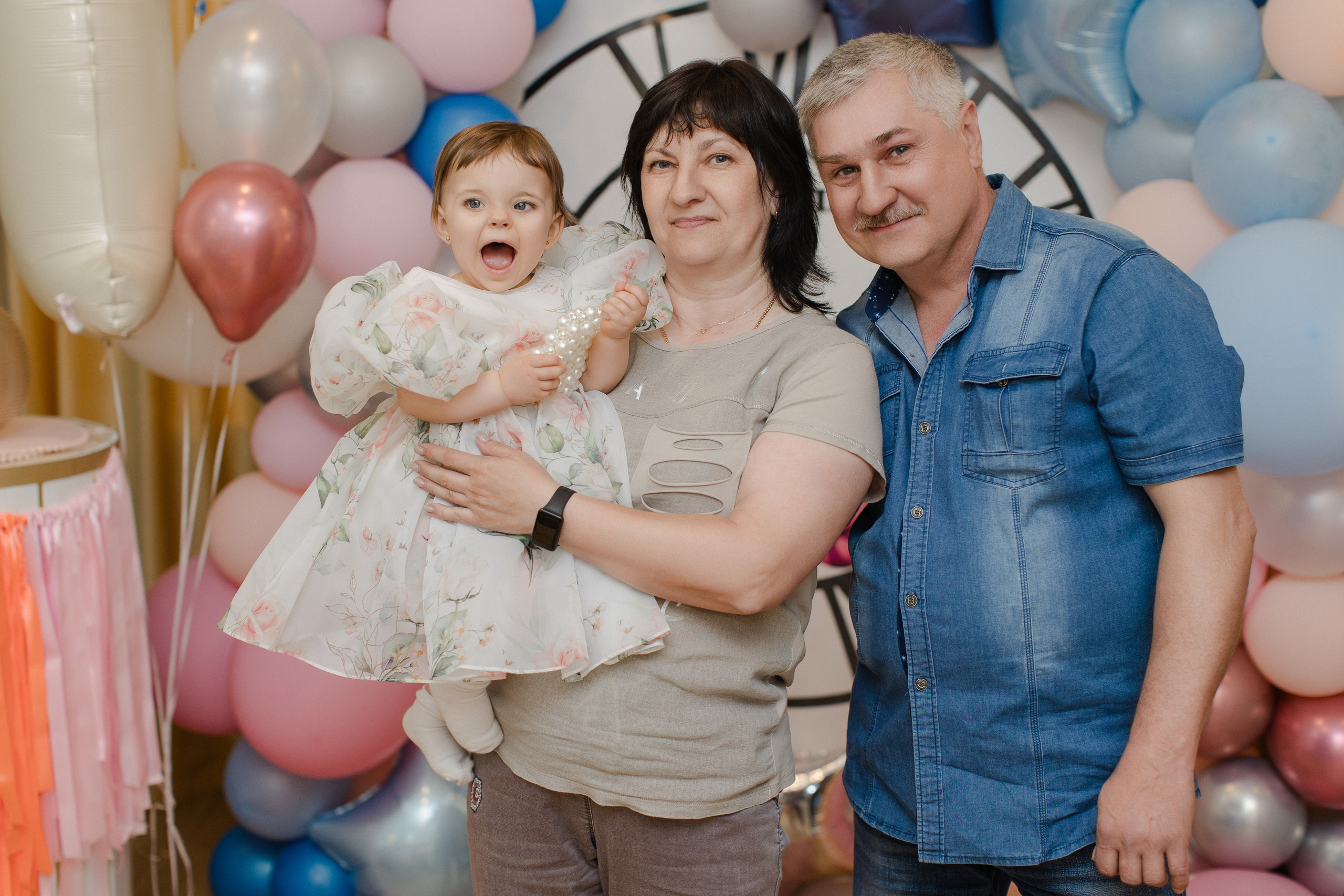 День рождения 1 год. Семейный и детский фотограф в Москве Кузьмина Мария