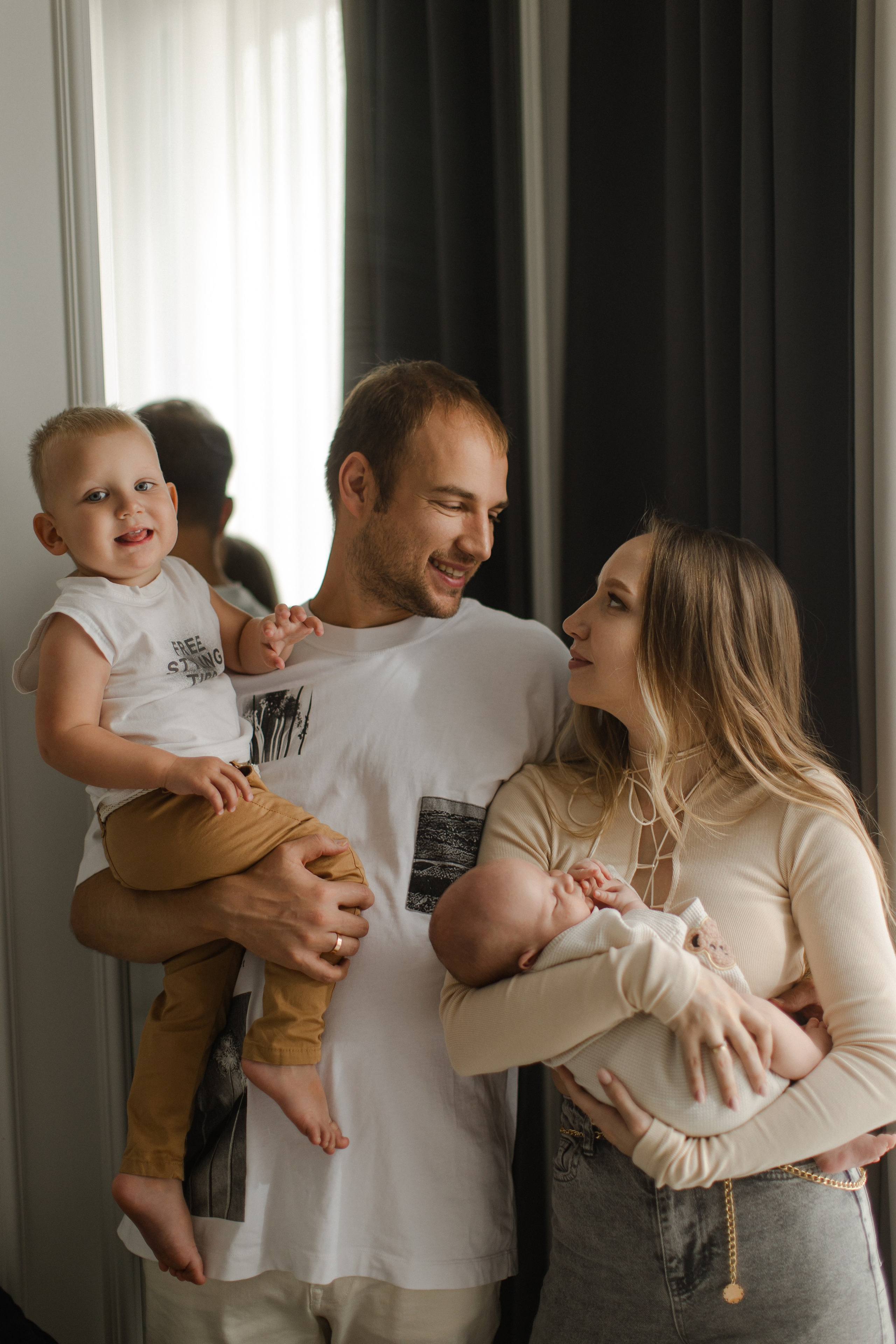 Володя Диана и дети. Семейный и детский фотограф в Москве Кузьмина Мария