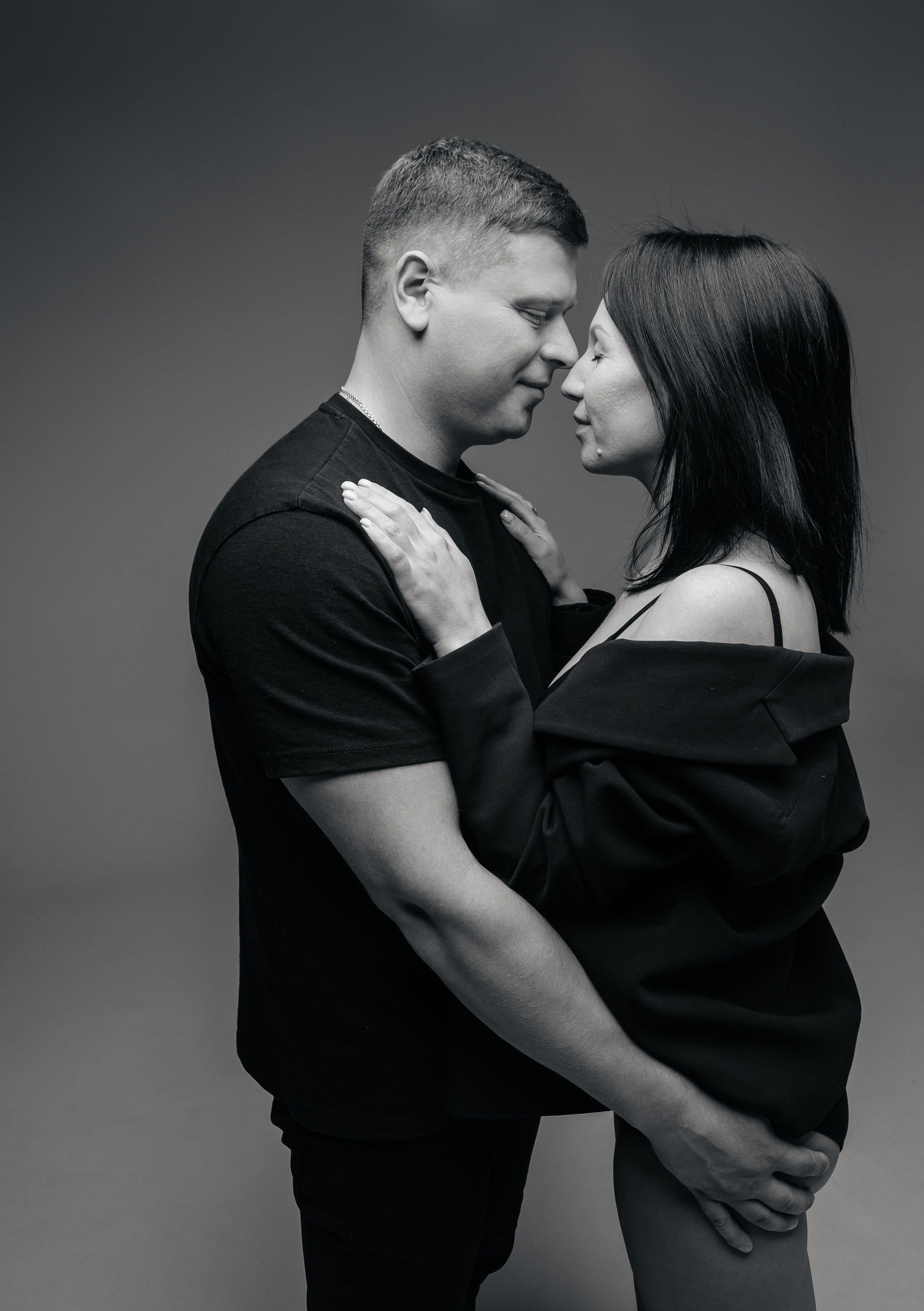 Семейная фотосессия в фотостудии. Свадебный и семейный фотограф Ибрагимова Мария из Екатеринбурга