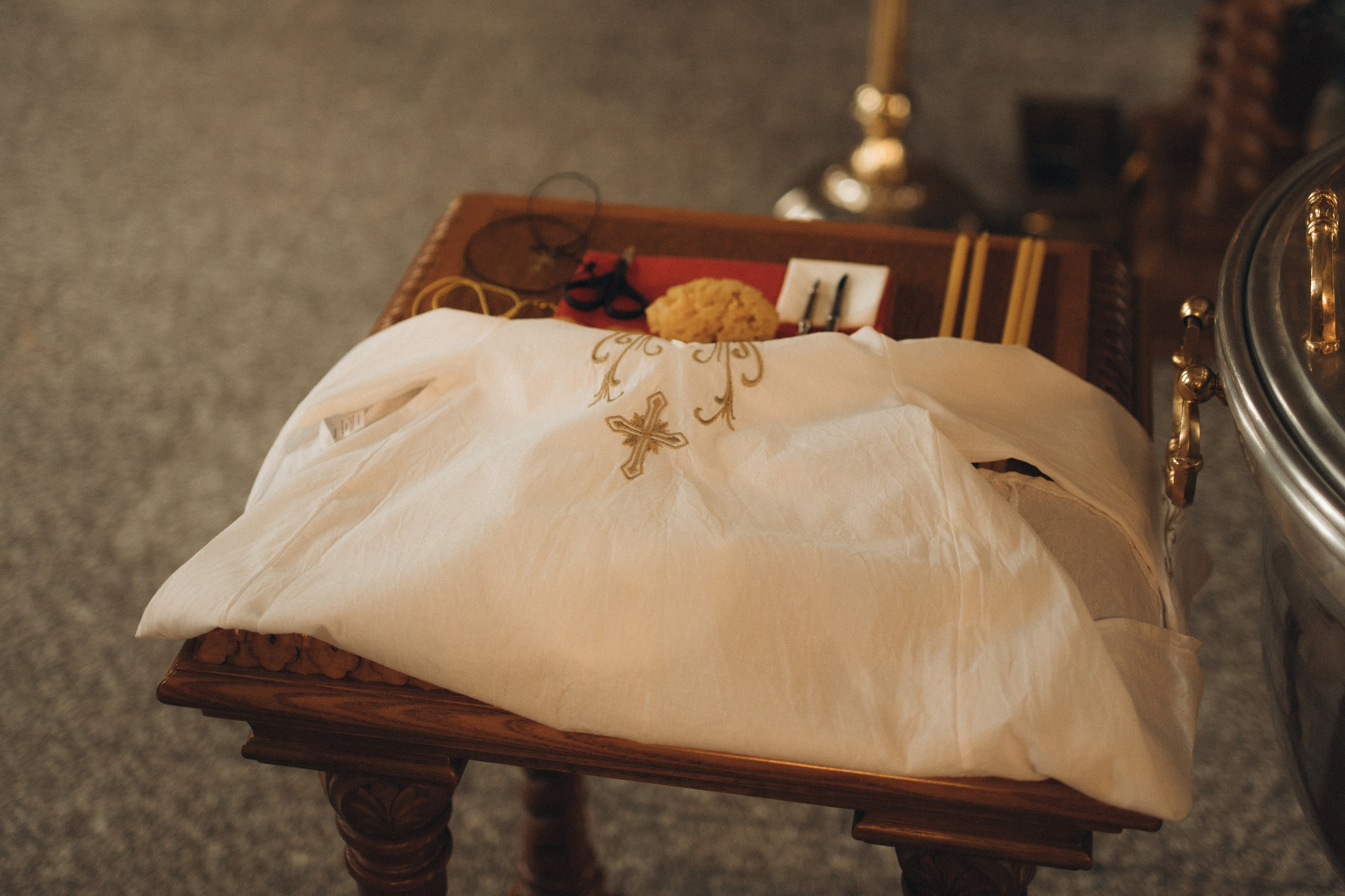 Таинство крещения. Семейный фотограф Москва и МО