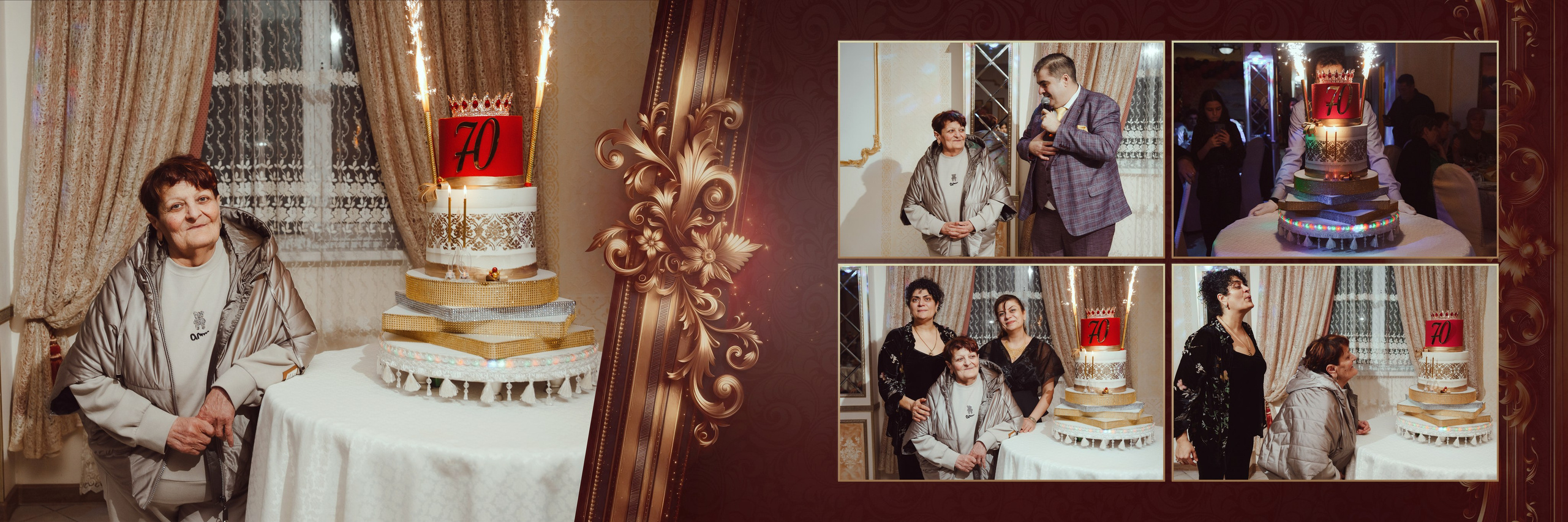 Юбилей 70 лет. Фотограф Владимир Джалавян. Фотохудожник Наталия Кирсанова
