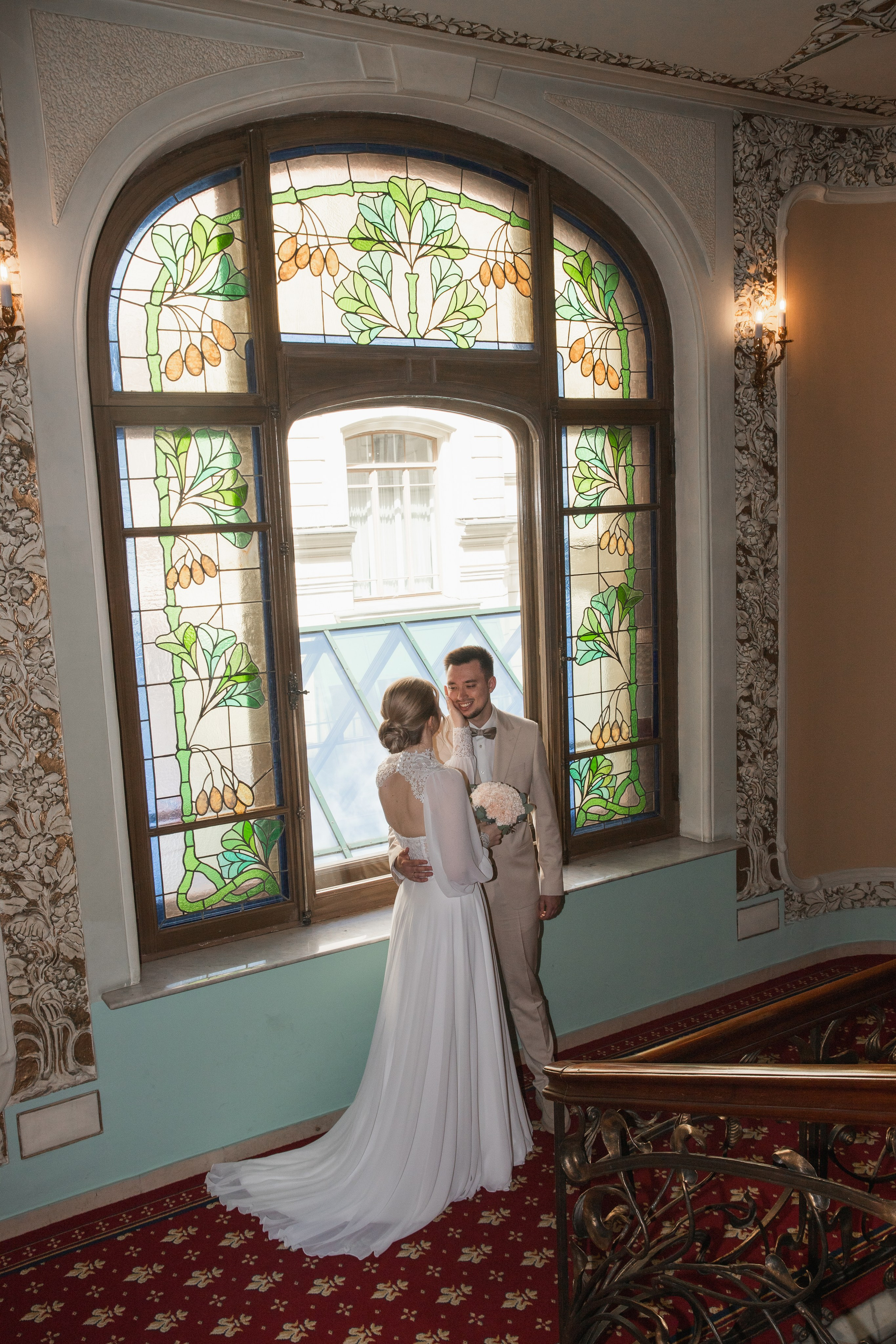 Националь + Пушкинский музей. Свадебный и портретный фотограф в Москве Мария Кравченко