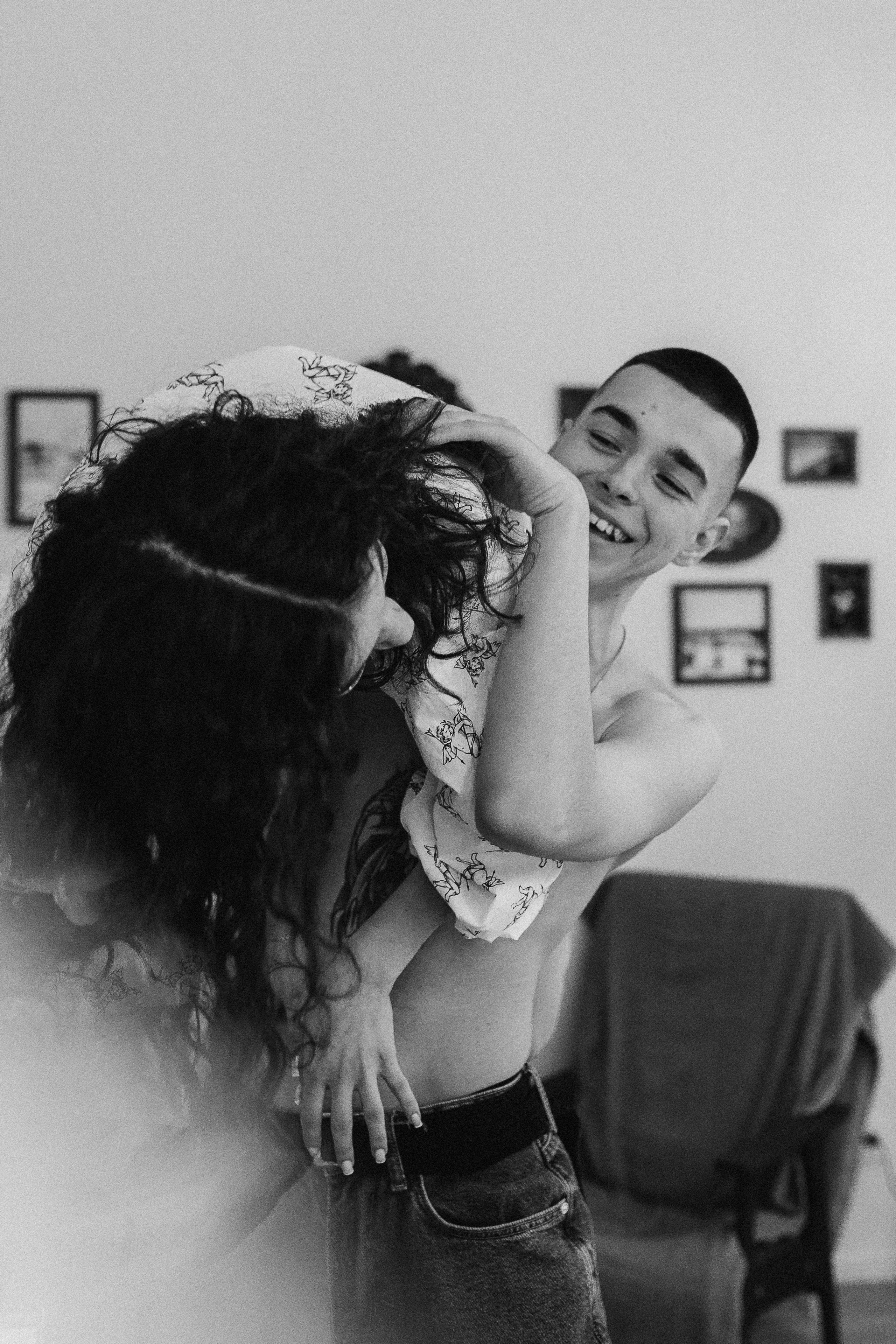 LoveStory Никита и Лиза в студии. Фотограф Санкт-Петербург Князева Елизавета