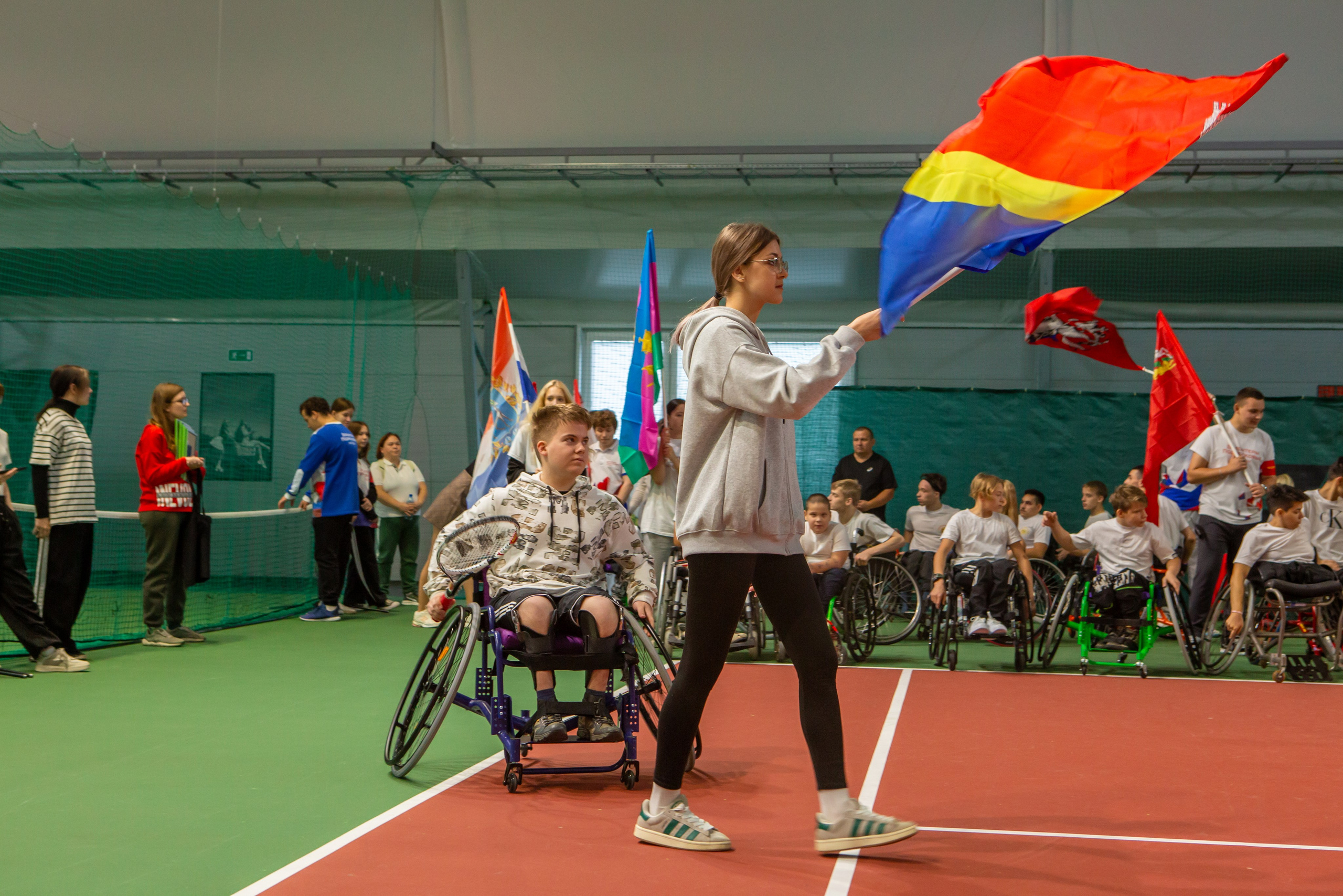 Турнир по теннису на колясках. Репортажный, семейный, свадебный, портретный фотограф