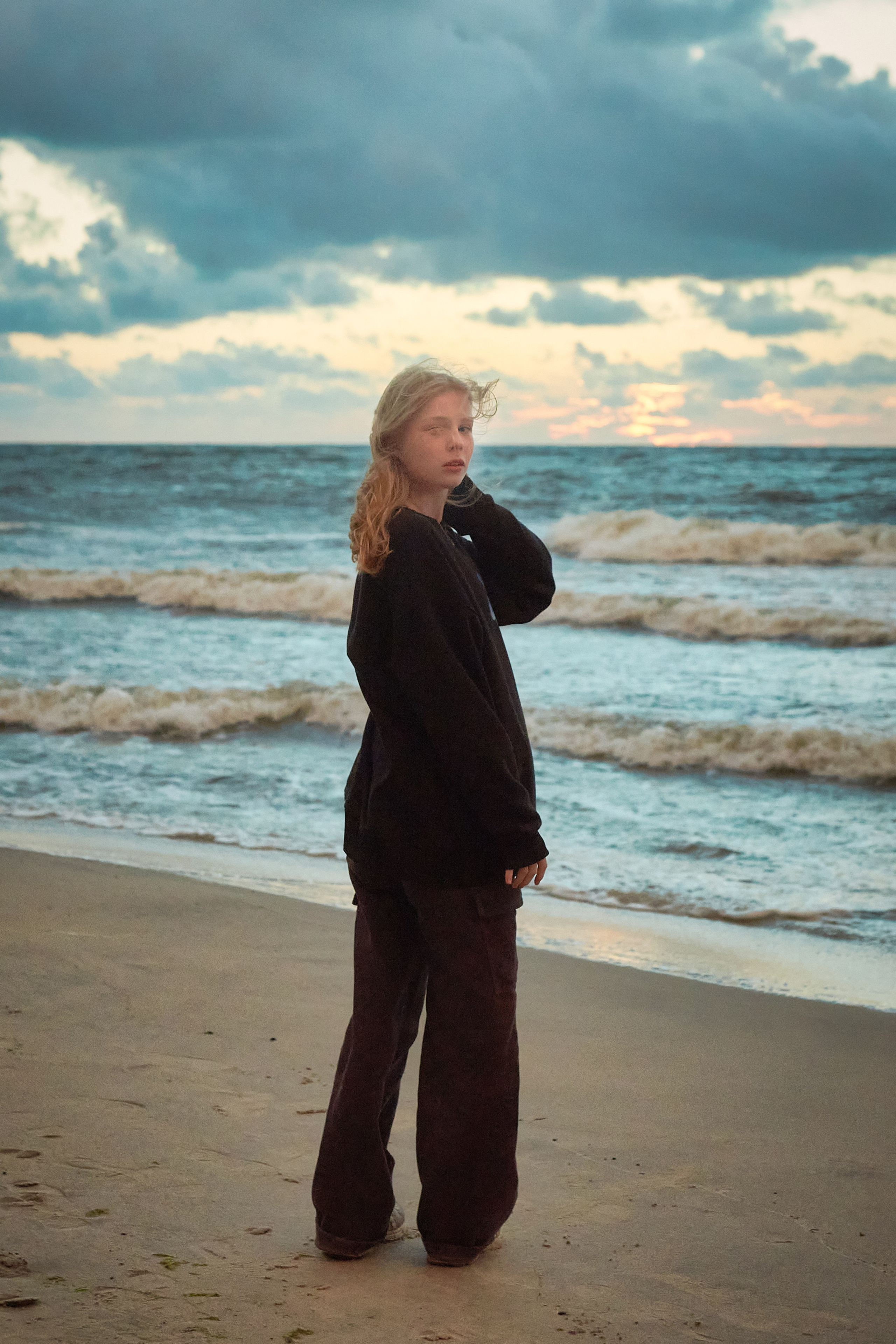 Индивидуальная фотосъёмка на закате. Фотограф Владимир Артамонов