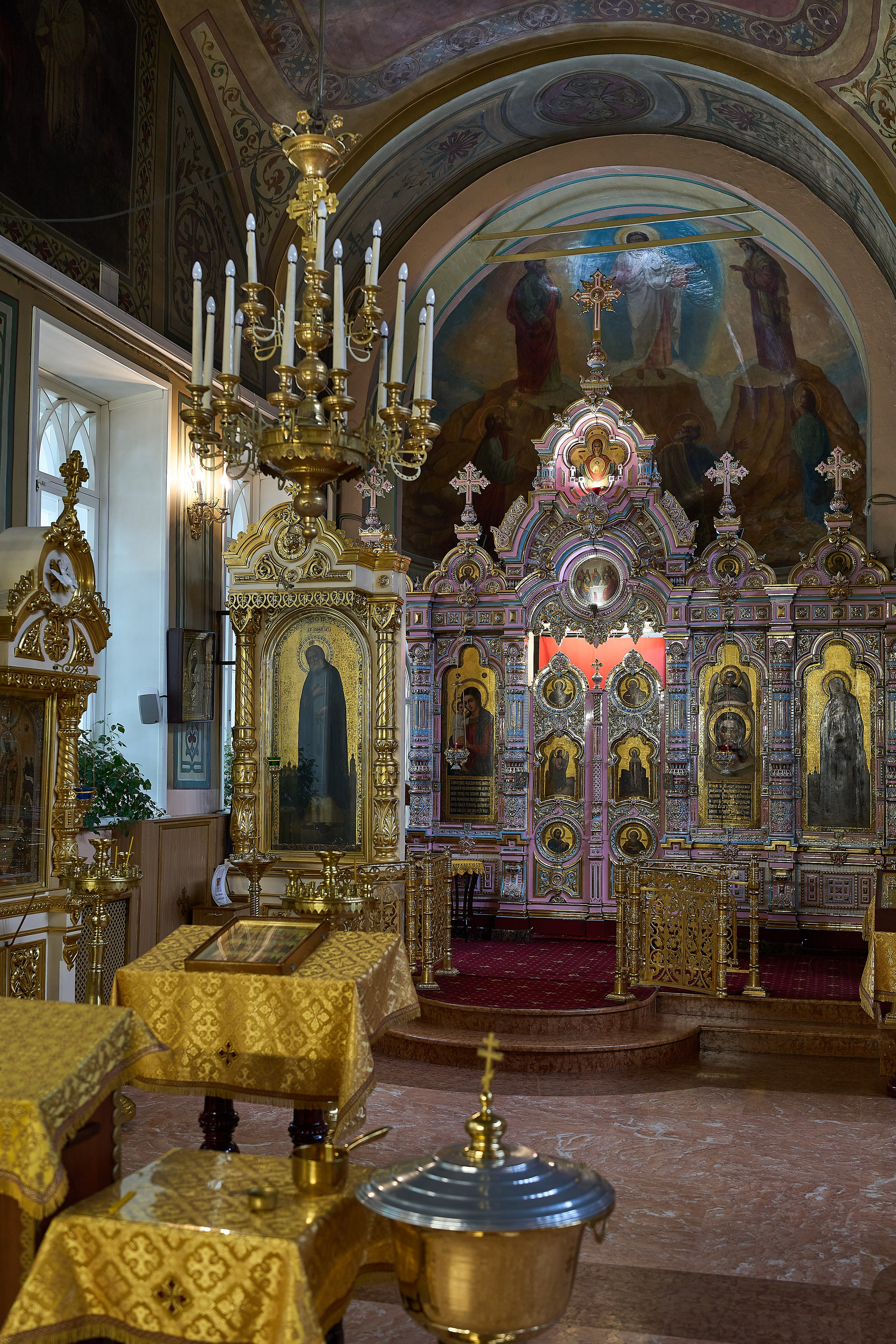 Крещение в церкви Преображения Господня