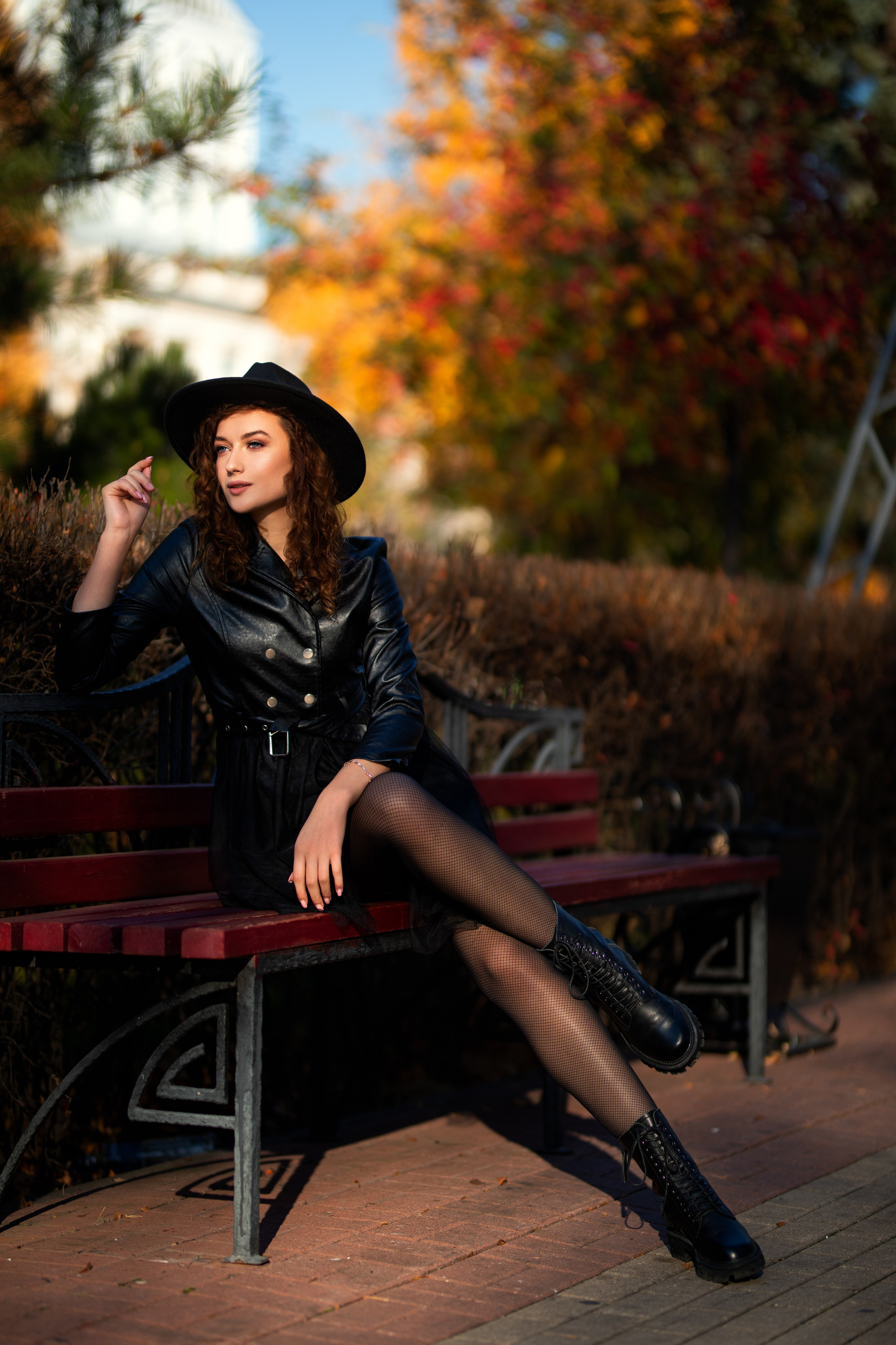 Осенняя фотосъемка в парке с Анастасией в формате для «себя»